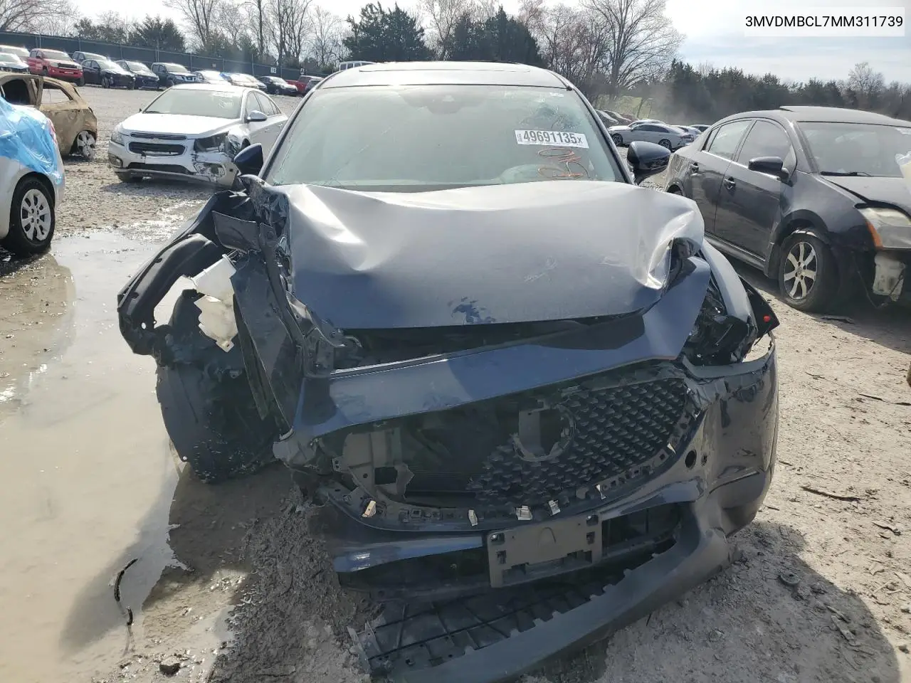 2021 Mazda Cx-30 Preferred VIN: 3MVDMBCL7MM311739 Lot: 49691135