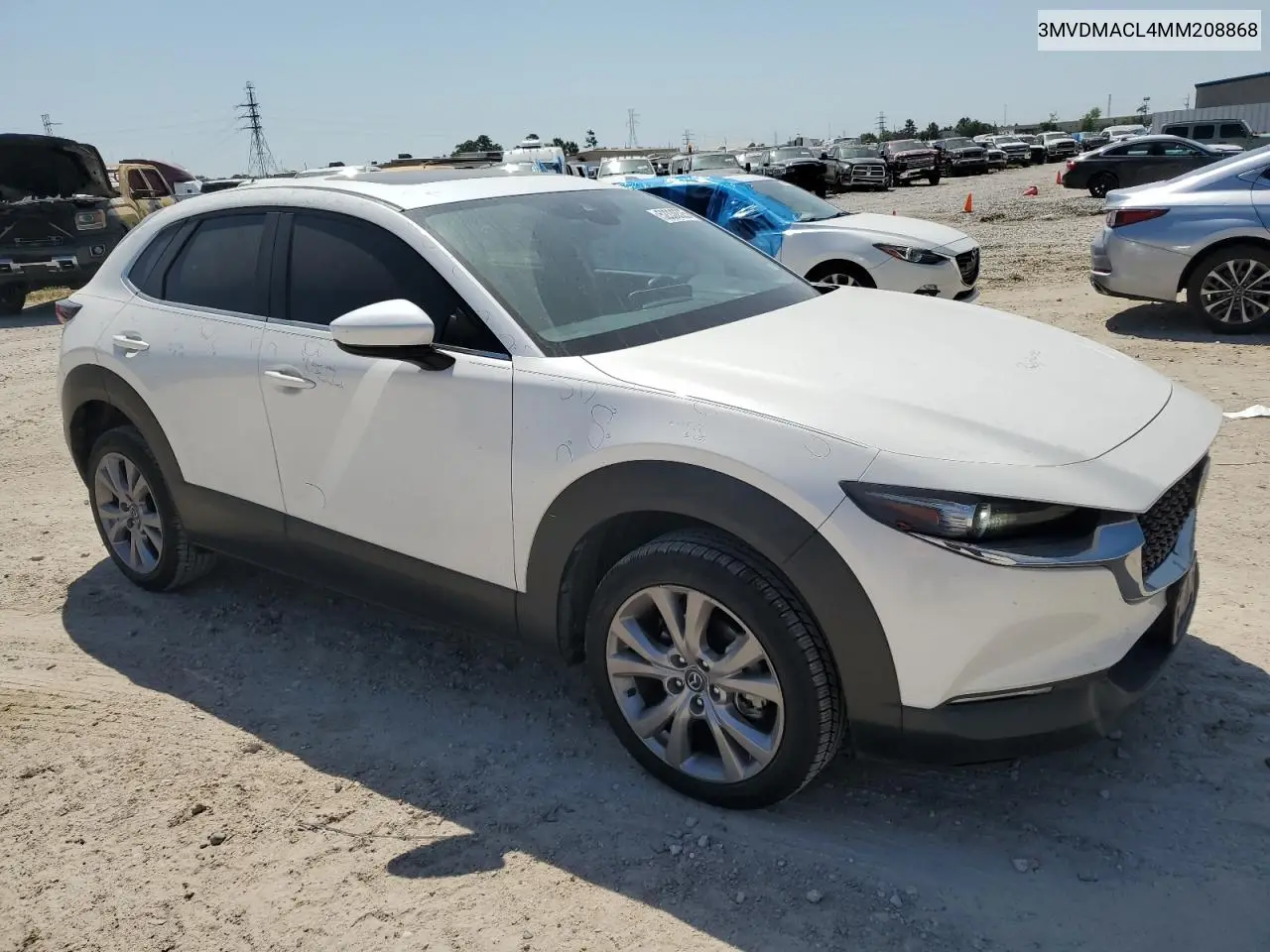 2021 Mazda Cx-30 Preferred VIN: 3MVDMACL4MM208868 Lot: 52330525