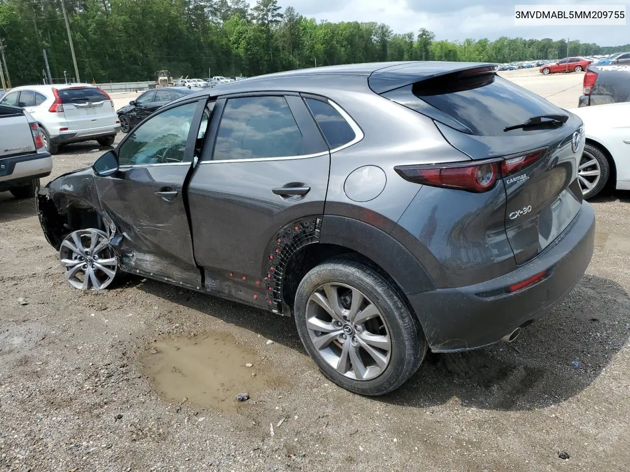 2021 Mazda Cx-30 Select VIN: 3MVDMABL5MM209755 Lot: 53845745