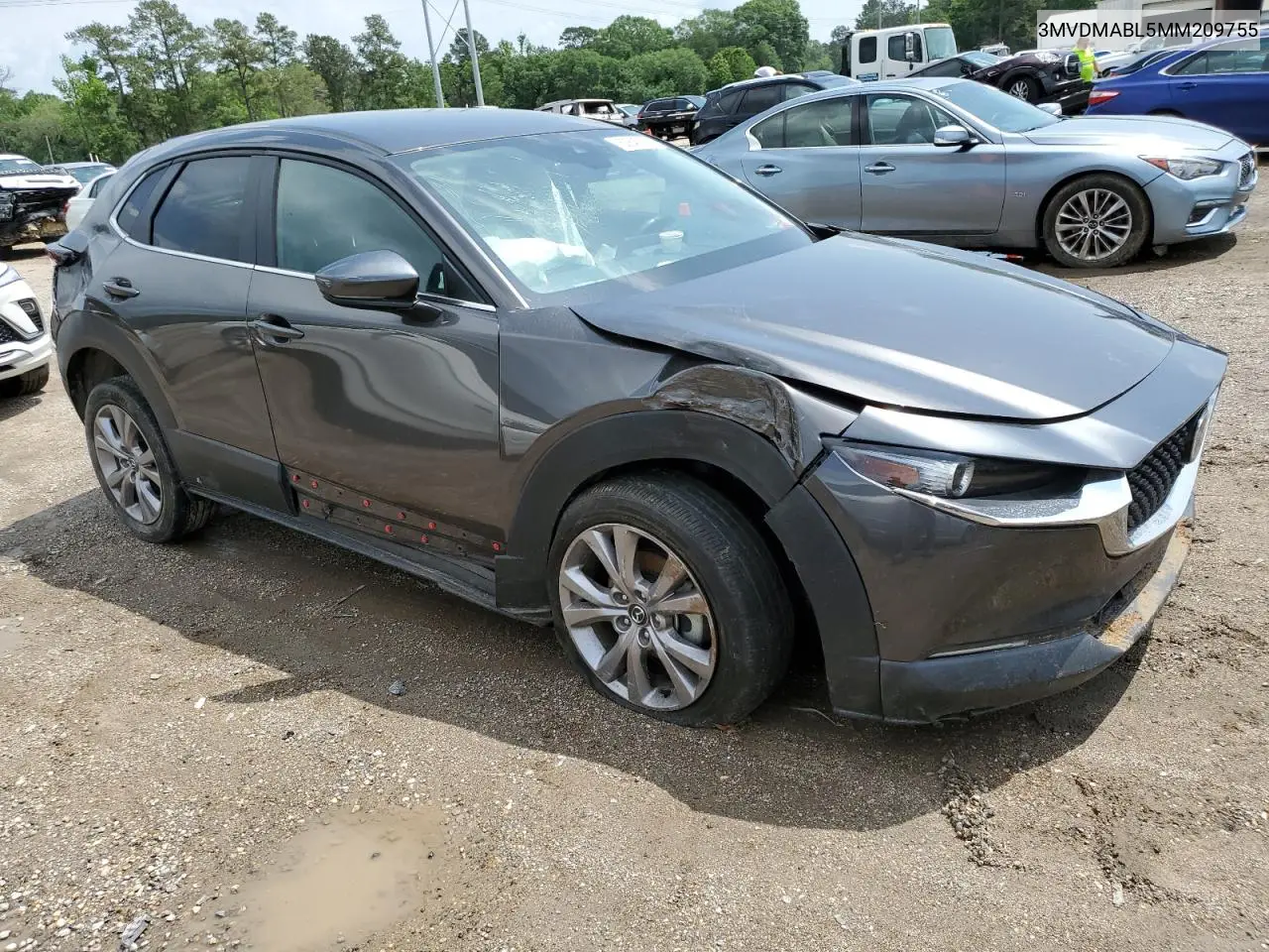 2021 Mazda Cx-30 Select VIN: 3MVDMABL5MM209755 Lot: 53845745