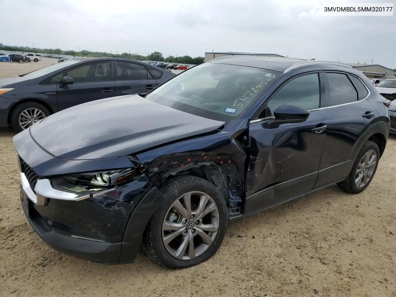 2021 Mazda Cx-30 Premium VIN: 3MVDMBDL5MM320177 Lot: 54729565