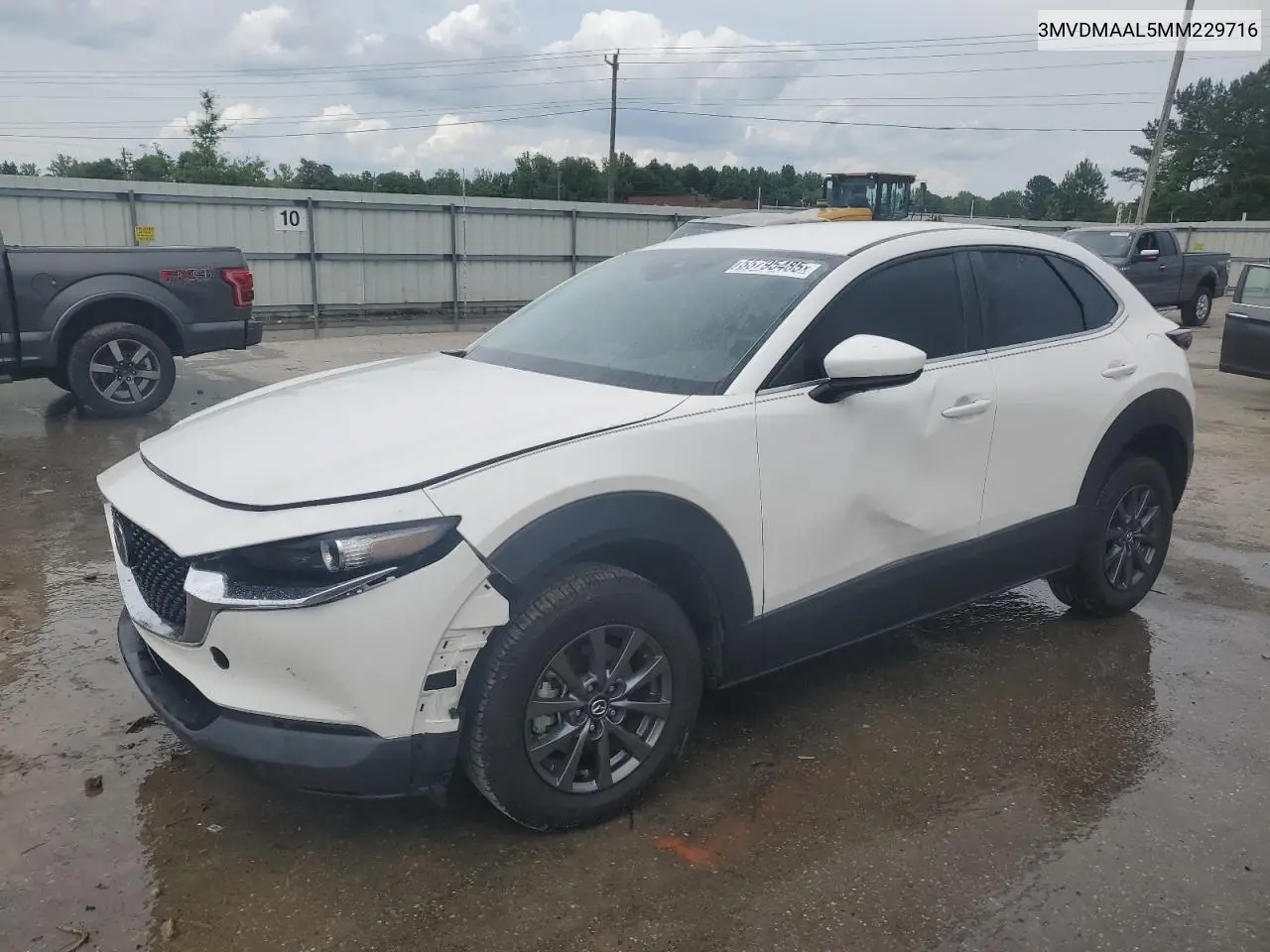 2021 Mazda Cx-30 VIN: 3MVDMAAL5MM229716 Lot: 55795485