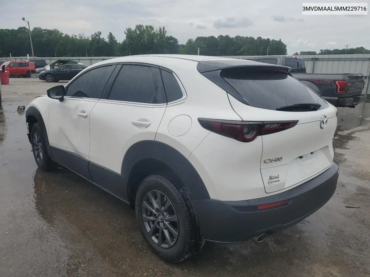 2021 Mazda Cx-30 VIN: 3MVDMAAL5MM229716 Lot: 55795485