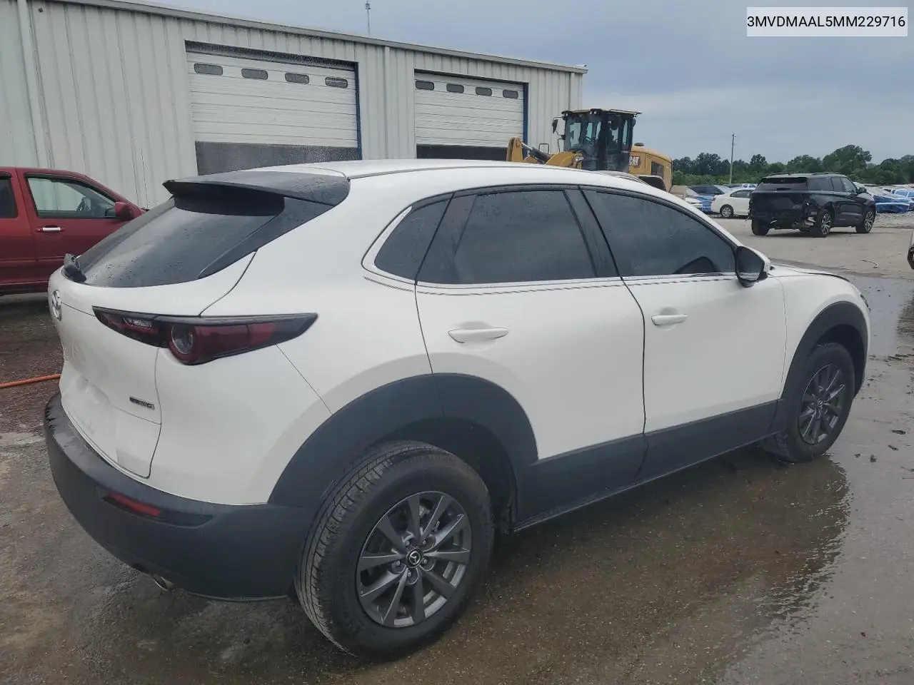 2021 Mazda Cx-30 VIN: 3MVDMAAL5MM229716 Lot: 55795485