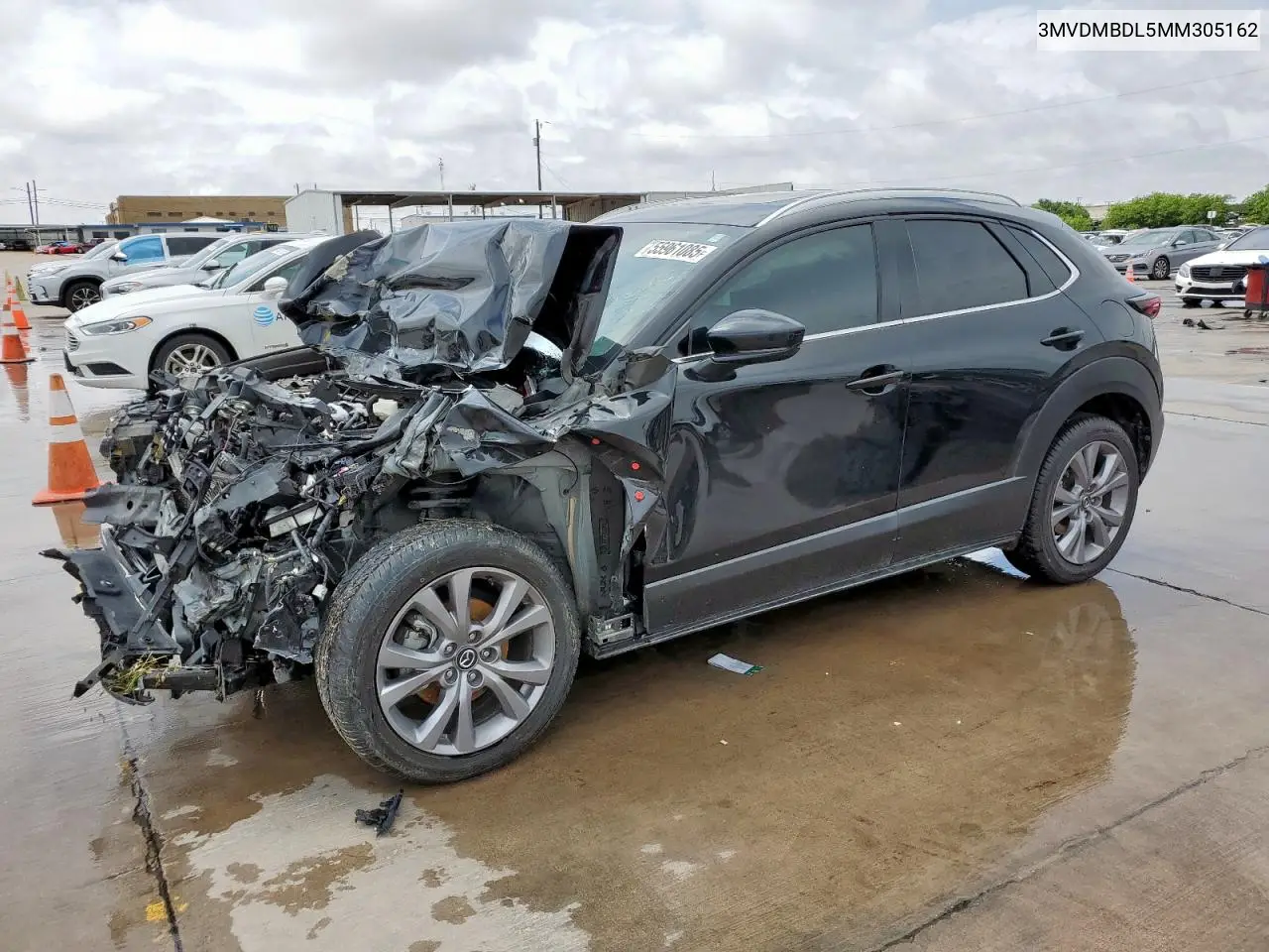 2021 Mazda Cx-30 Premium VIN: 3MVDMBDL5MM305162 Lot: 55961085