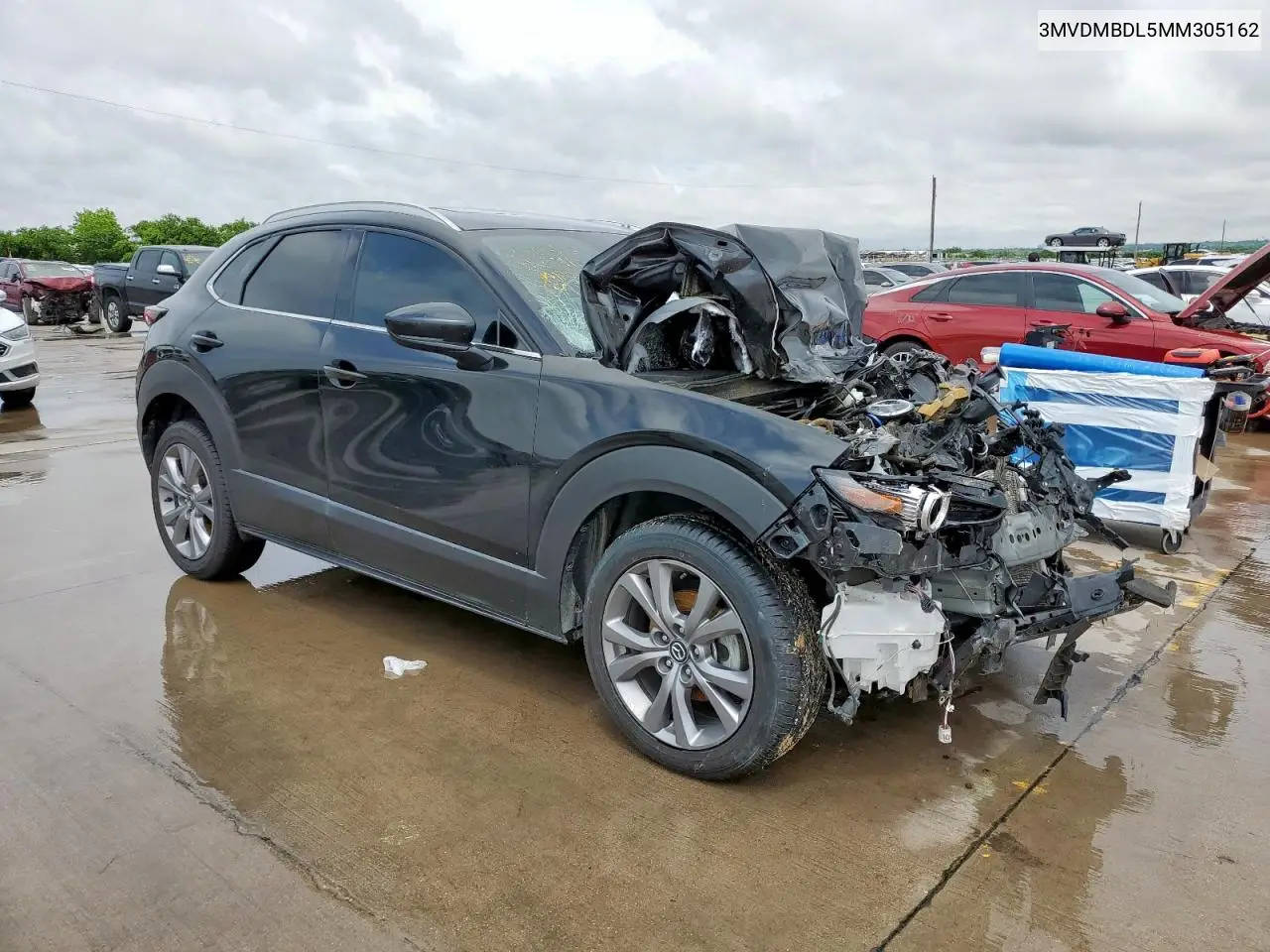 2021 Mazda Cx-30 Premium VIN: 3MVDMBDL5MM305162 Lot: 55961085