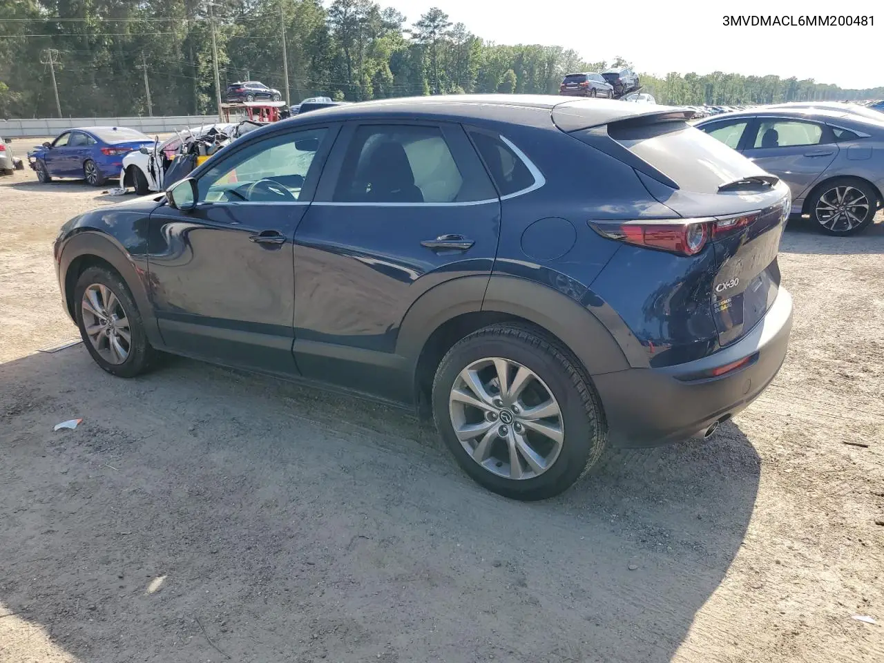2021 Mazda Cx-30 Preferred VIN: 3MVDMACL6MM200481 Lot: 56216975