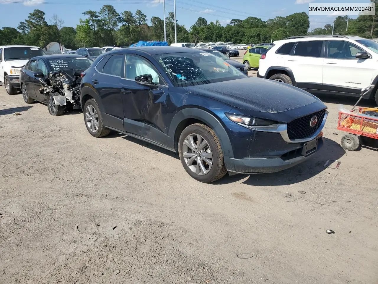 2021 Mazda Cx-30 Preferred VIN: 3MVDMACL6MM200481 Lot: 56216975
