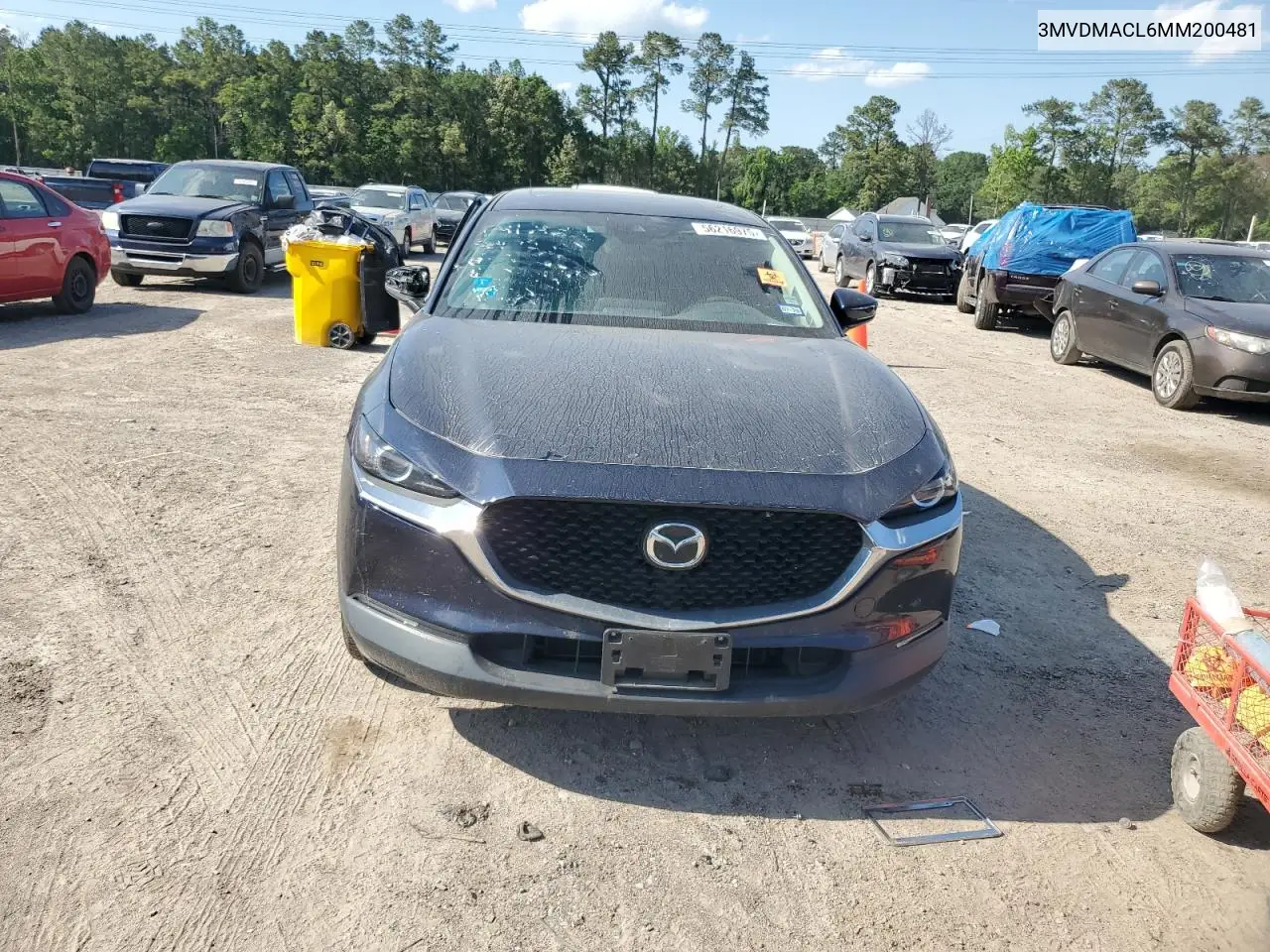 2021 Mazda Cx-30 Preferred VIN: 3MVDMACL6MM200481 Lot: 56216975