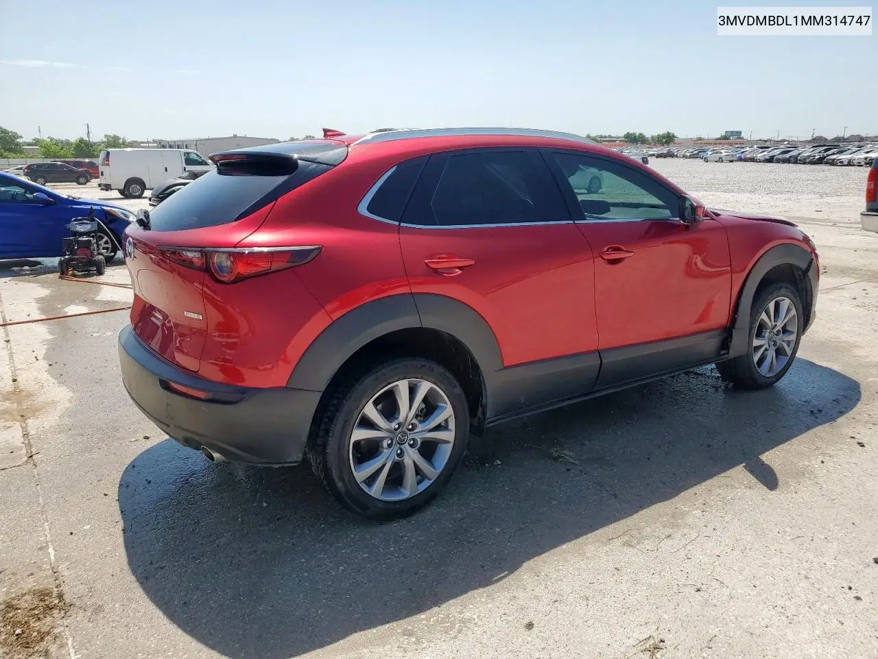 2021 Mazda Cx-30 Premium VIN: 3MVDMBDL1MM314747 Lot: 56669495