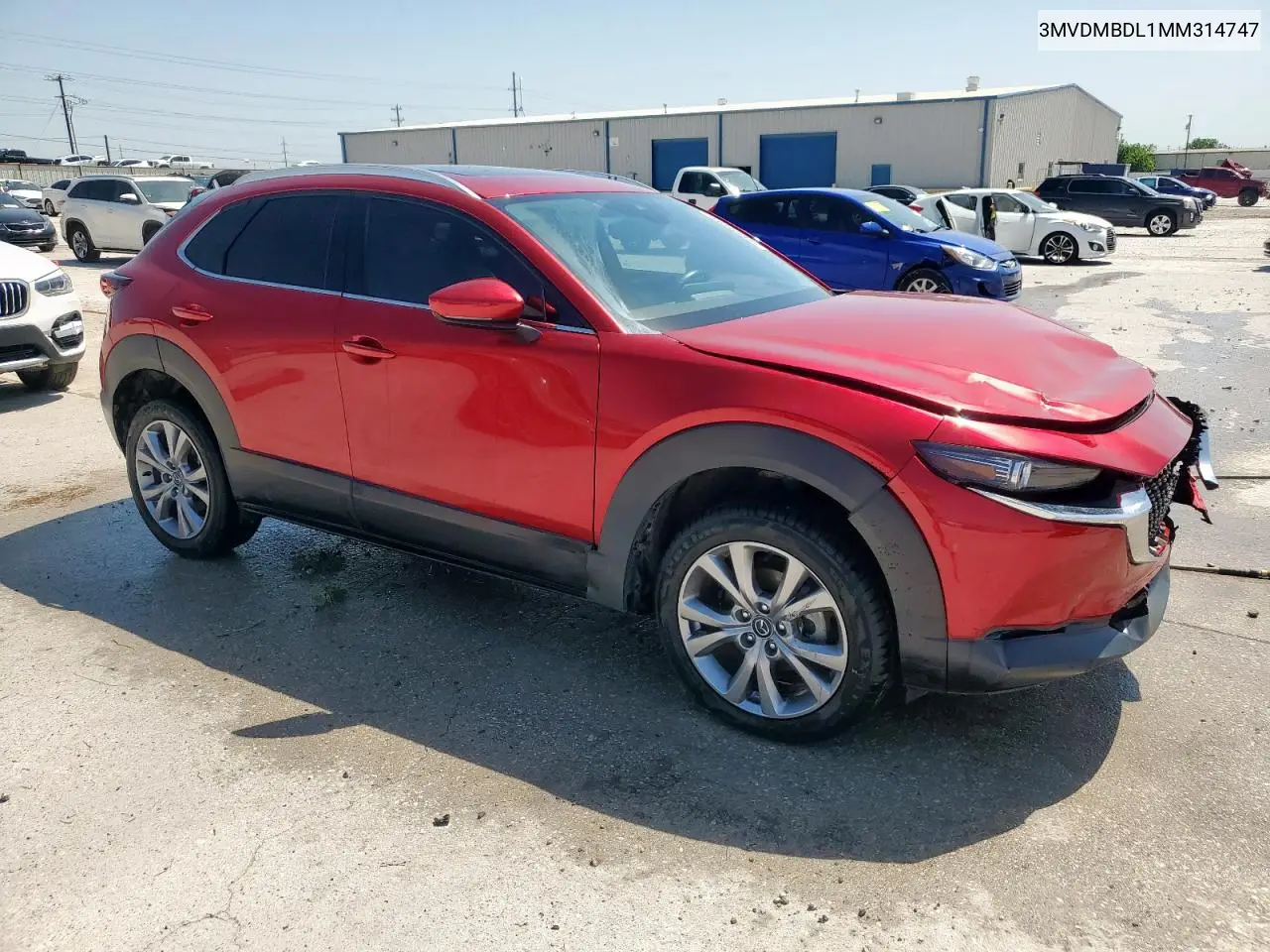 2021 Mazda Cx-30 Premium VIN: 3MVDMBDL1MM314747 Lot: 56669495