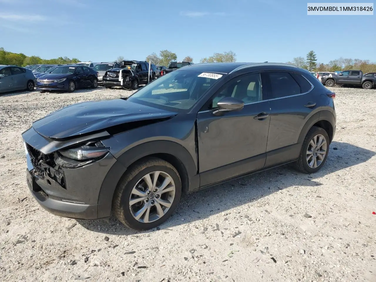 2021 Mazda Cx-30 Premium VIN: 3MVDMBDL1MM318426 Lot: 56730855