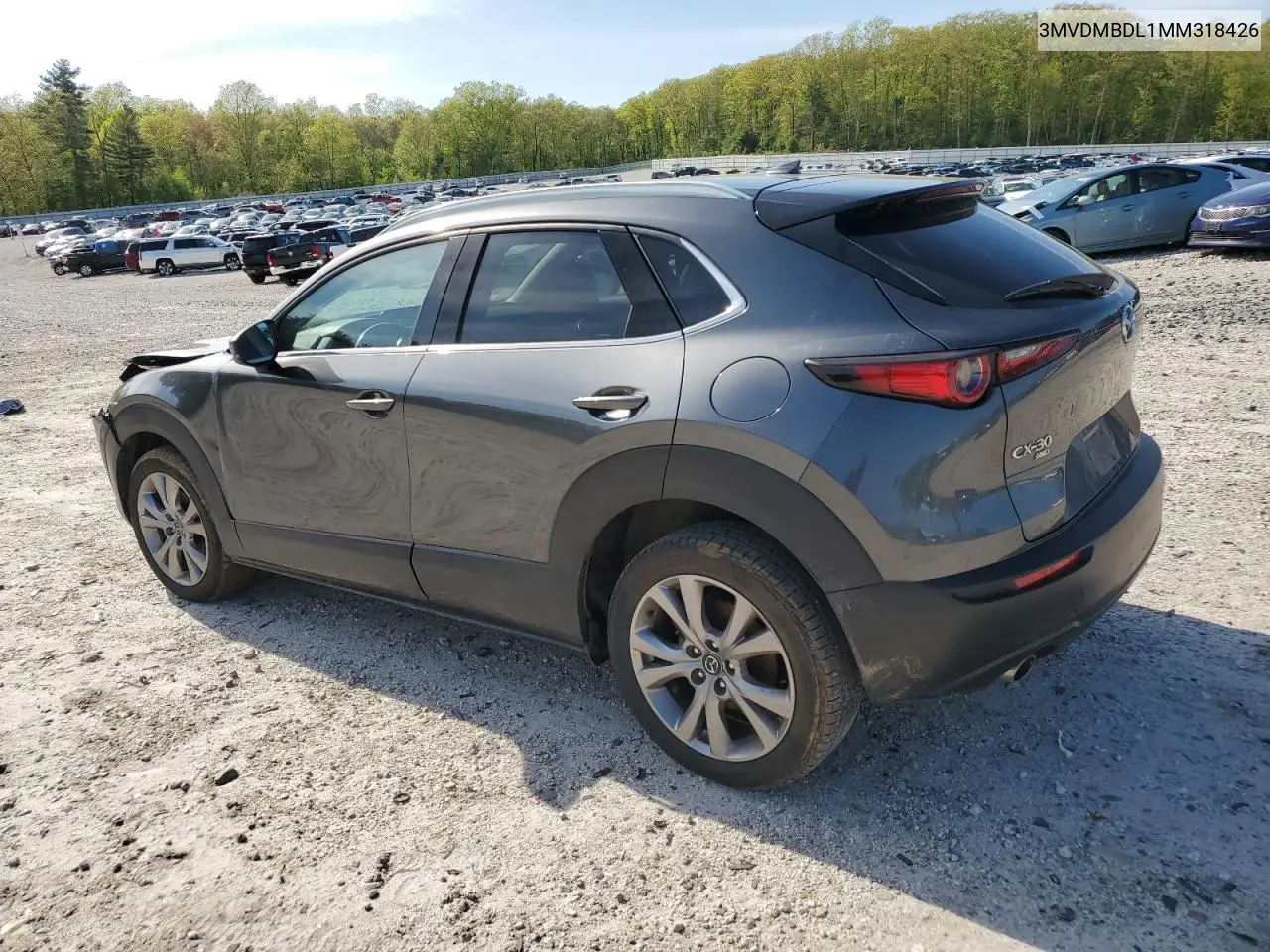 2021 Mazda Cx-30 Premium VIN: 3MVDMBDL1MM318426 Lot: 56730855