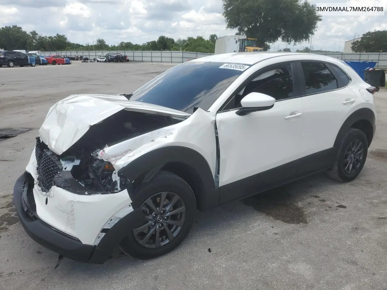 2021 Mazda Cx-30 VIN: 3MVDMAAL7MM264788 Lot: 60535095