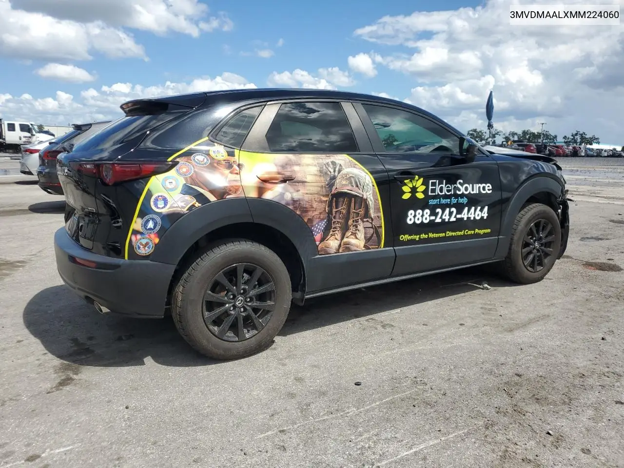 2021 Mazda Cx-30 VIN: 3MVDMAALXMM224060 Lot: 61388695