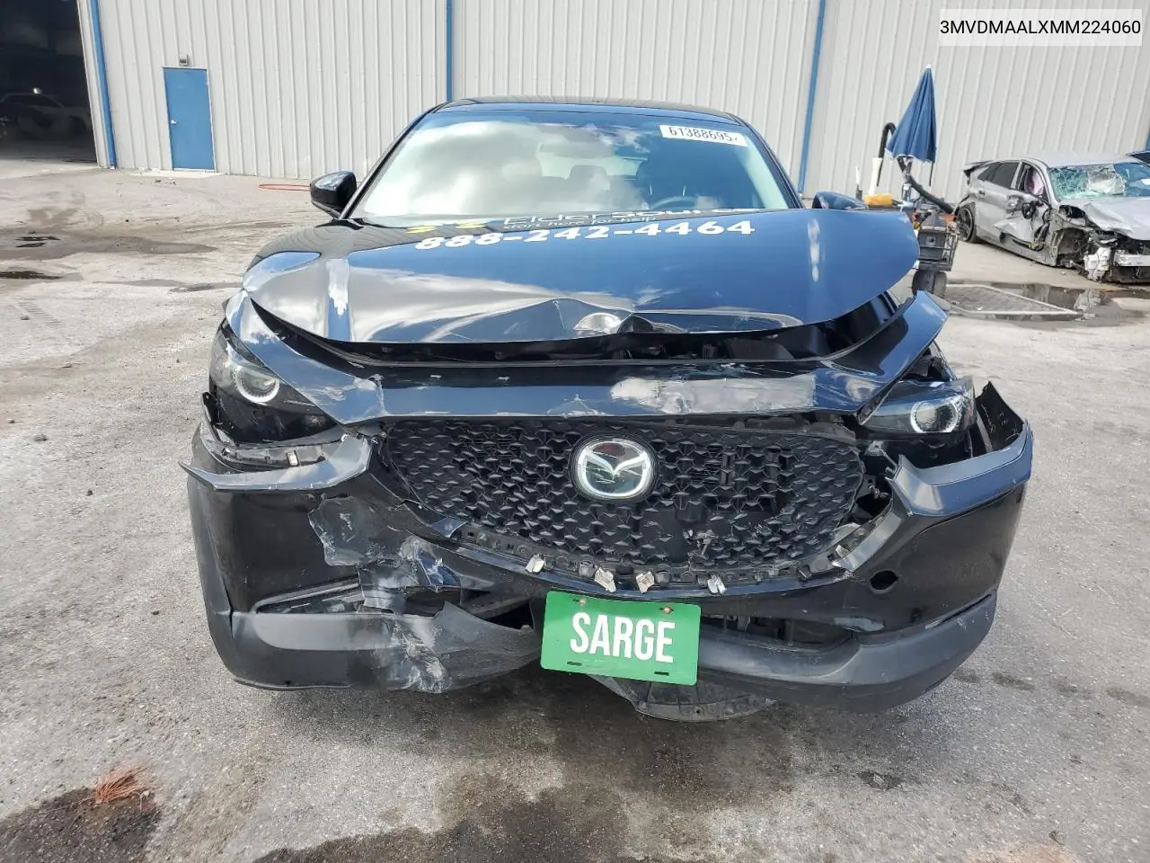 2021 Mazda Cx-30 VIN: 3MVDMAALXMM224060 Lot: 61388695