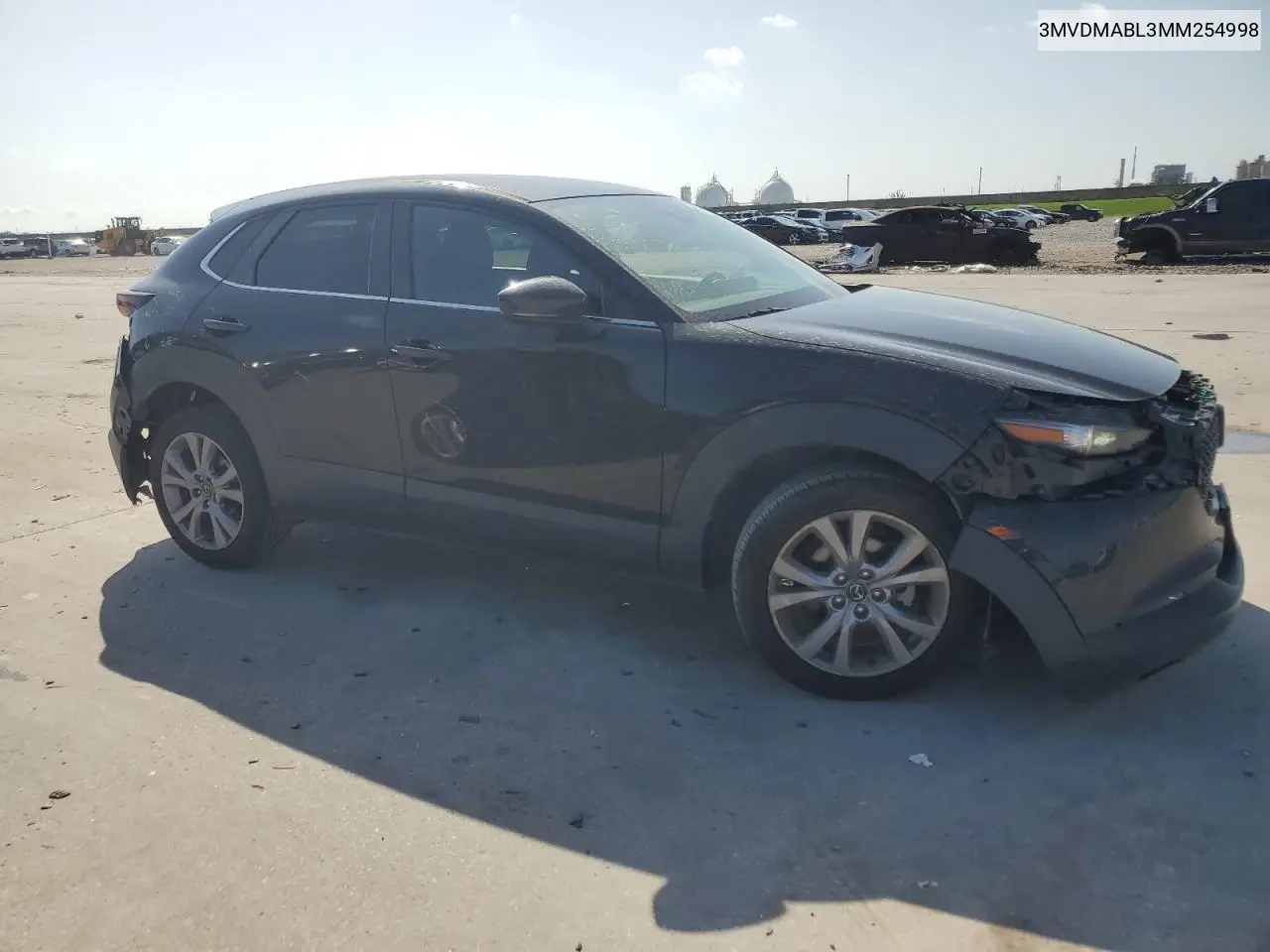 2021 Mazda Cx-30 Select VIN: 3MVDMABL3MM254998 Lot: 61411935