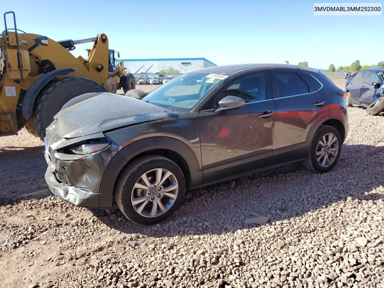 2021 Mazda Cx-30 Select VIN: 3MVDMABL3MM252300 Lot: 61505535
