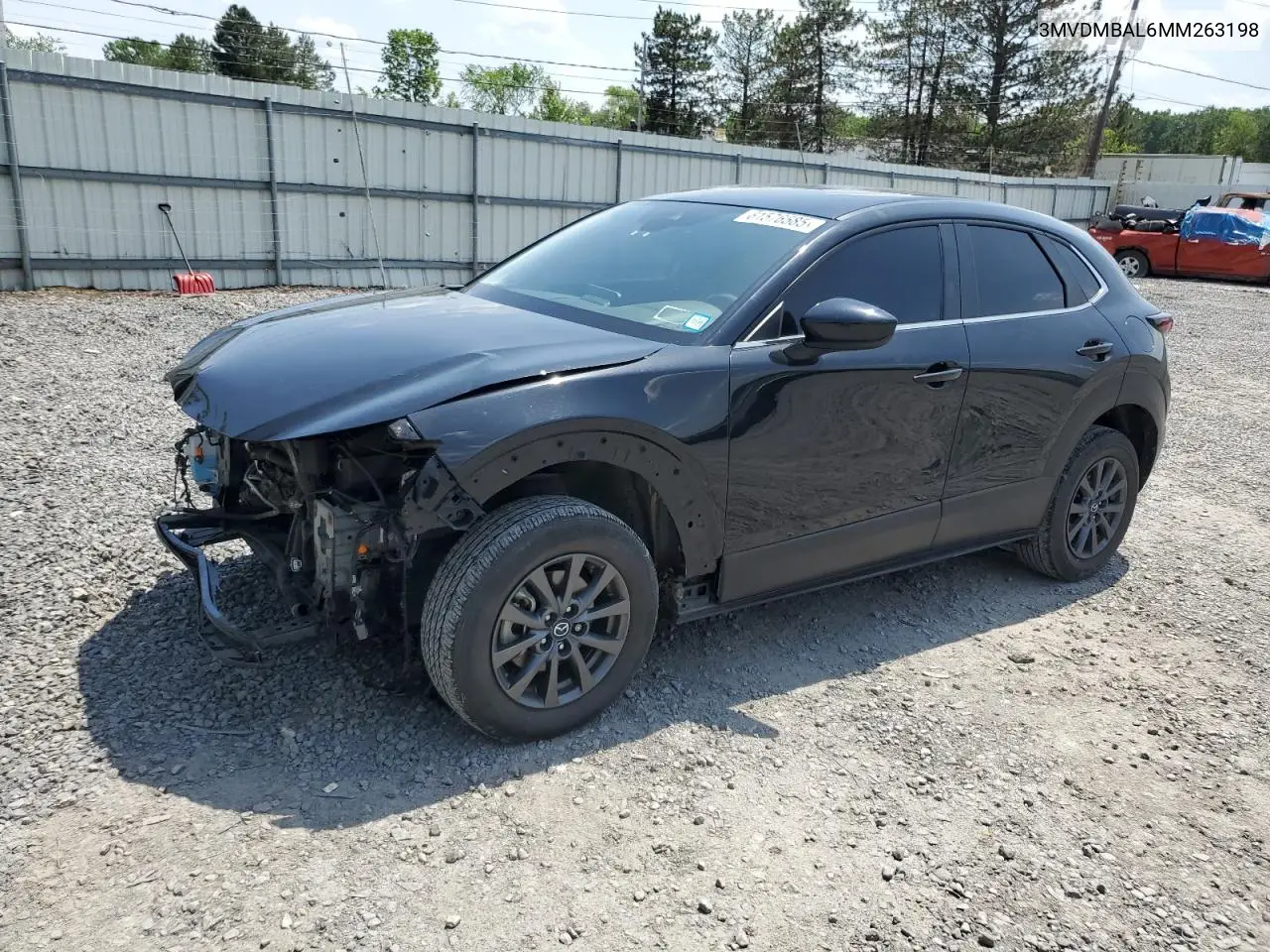 2021 Mazda Cx-30 VIN: 3MVDMBAL6MM263198 Lot: 61576585