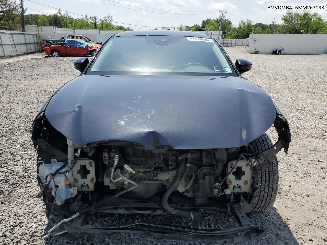 2021 Mazda Cx-30 VIN: 3MVDMBAL6MM263198 Lot: 61576585