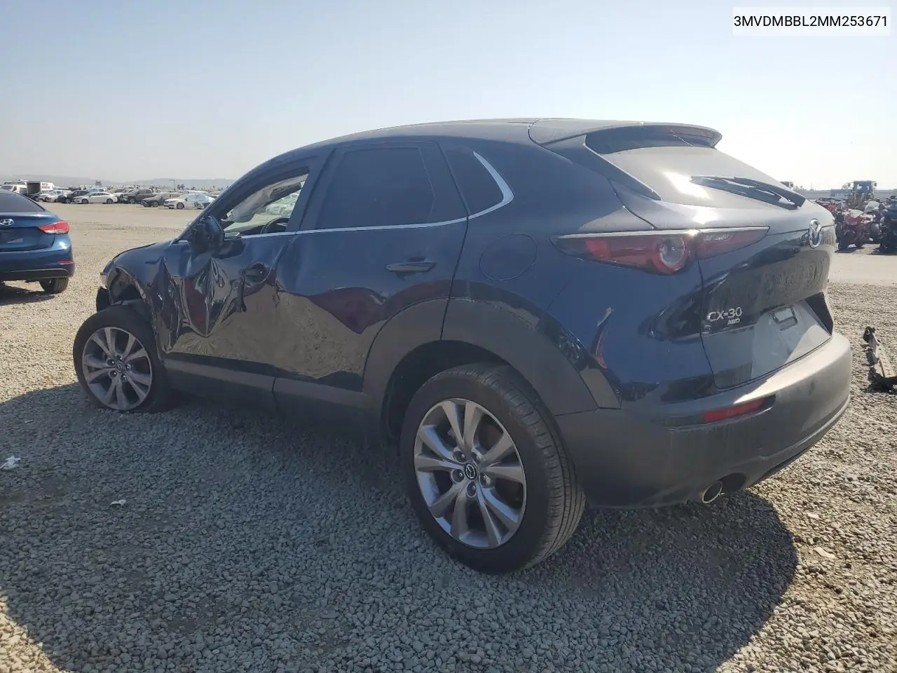2021 Mazda Cx-30 Select VIN: 3MVDMBBL2MM253671 Lot: 61926905