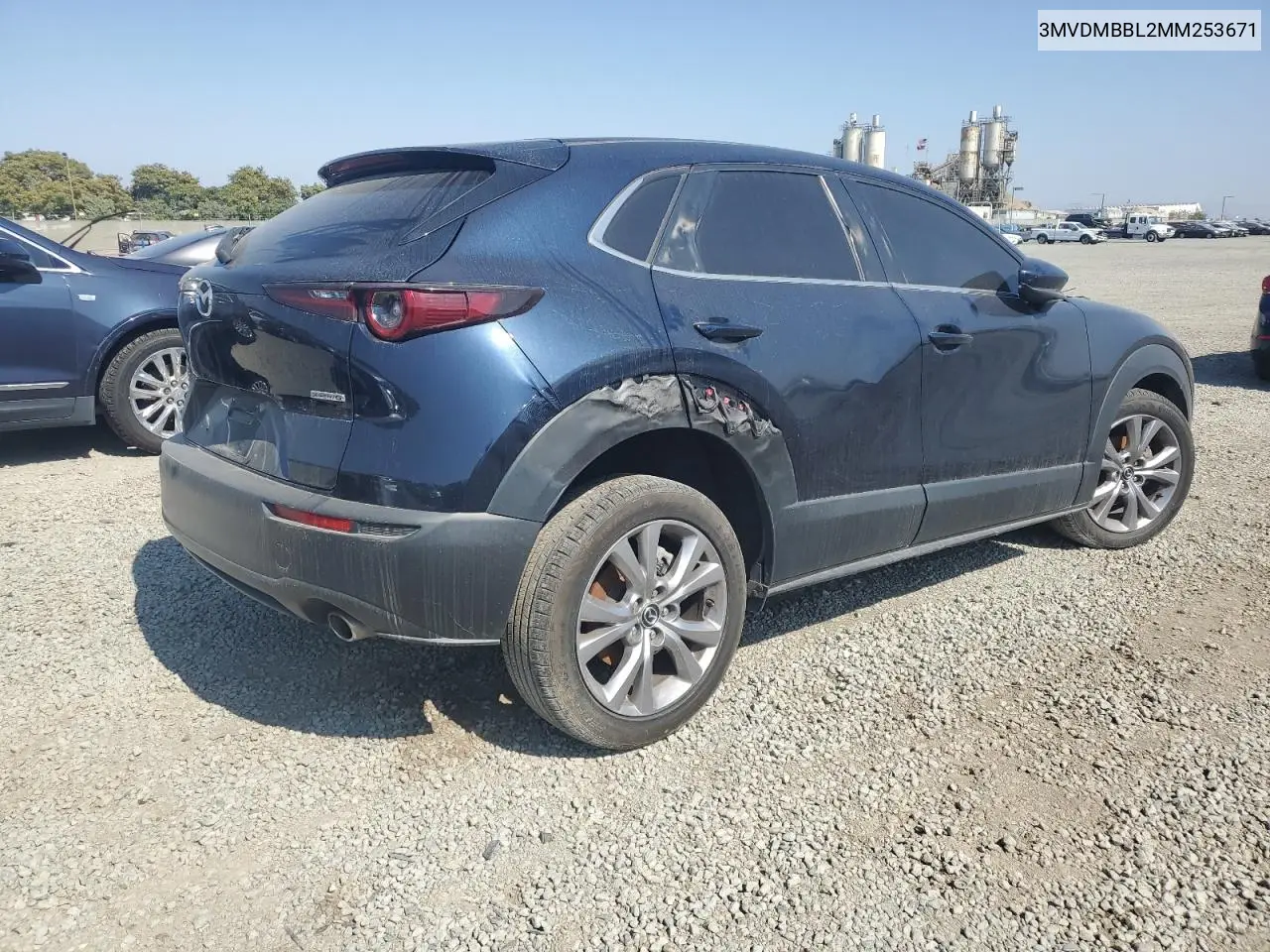 2021 Mazda Cx-30 Select VIN: 3MVDMBBL2MM253671 Lot: 61926905