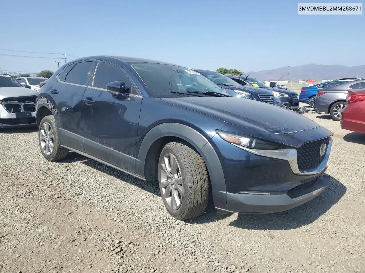 2021 Mazda Cx-30 Select VIN: 3MVDMBBL2MM253671 Lot: 61926905