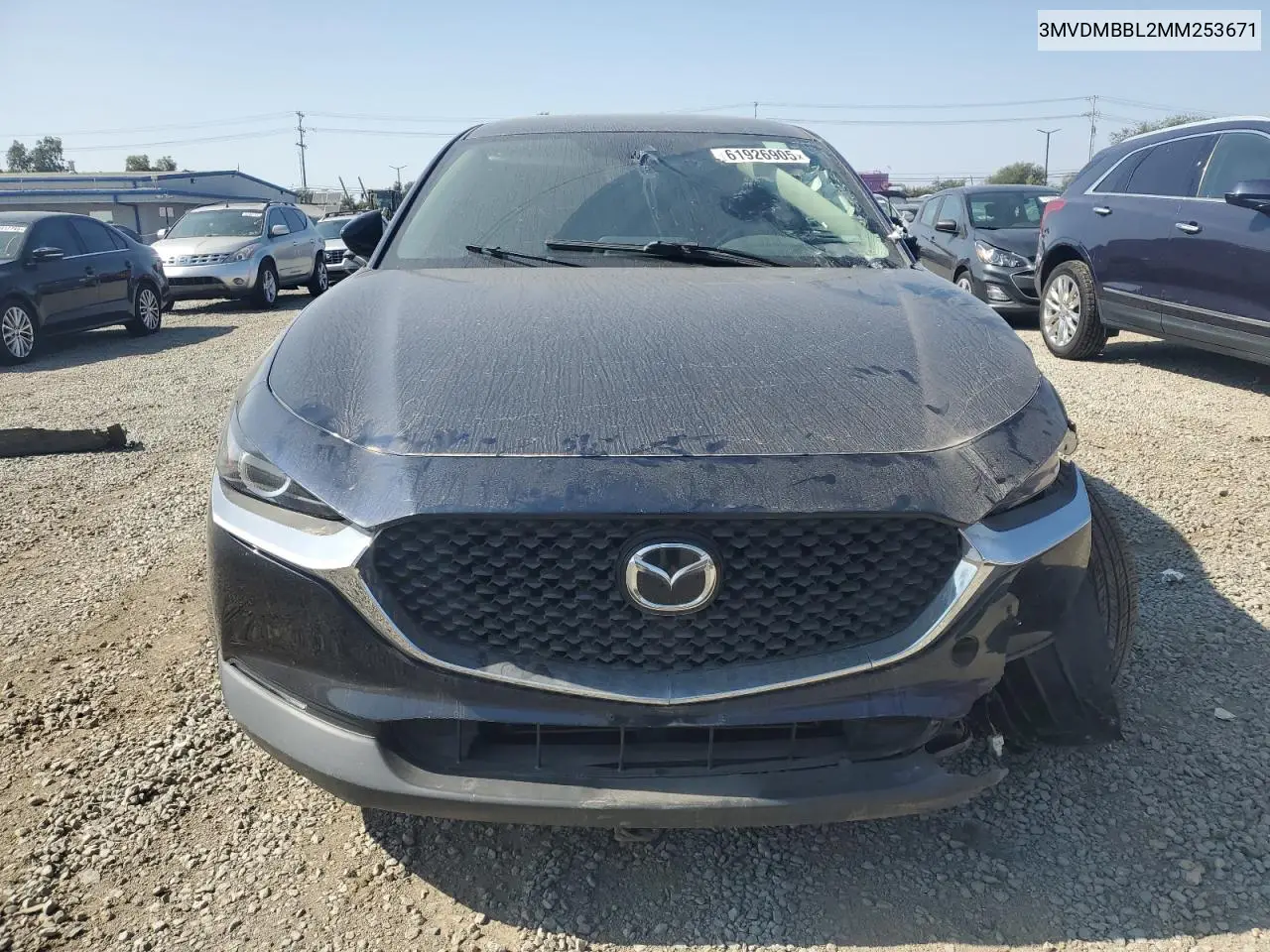 2021 Mazda Cx-30 Select VIN: 3MVDMBBL2MM253671 Lot: 61926905
