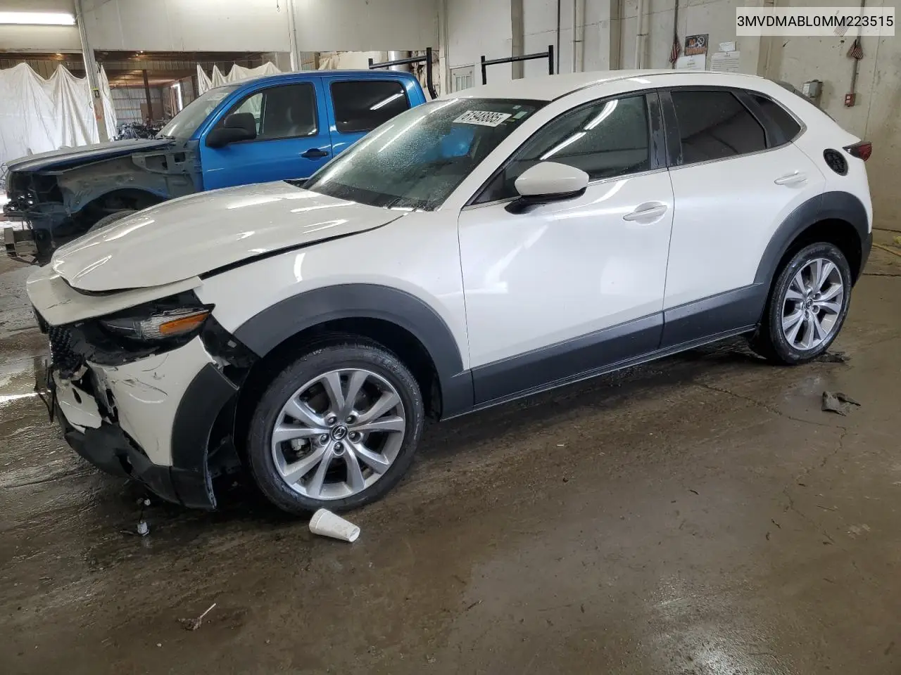 2021 Mazda Cx-30 Select VIN: 3MVDMABL0MM223515 Lot: 61948885