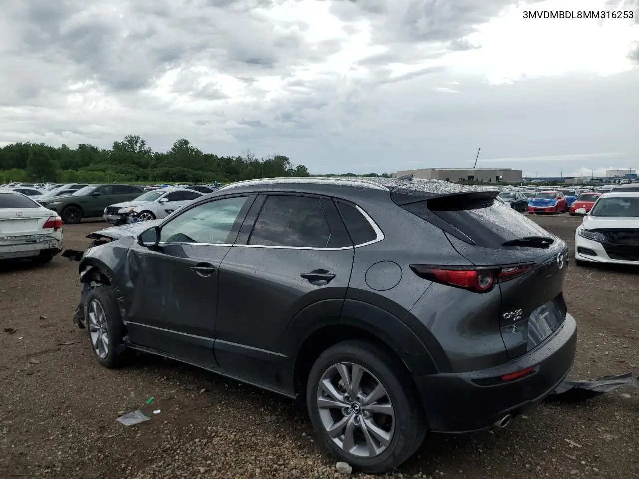 2021 Mazda Cx-30 Premium VIN: 3MVDMBDL8MM316253 Lot: 62180415