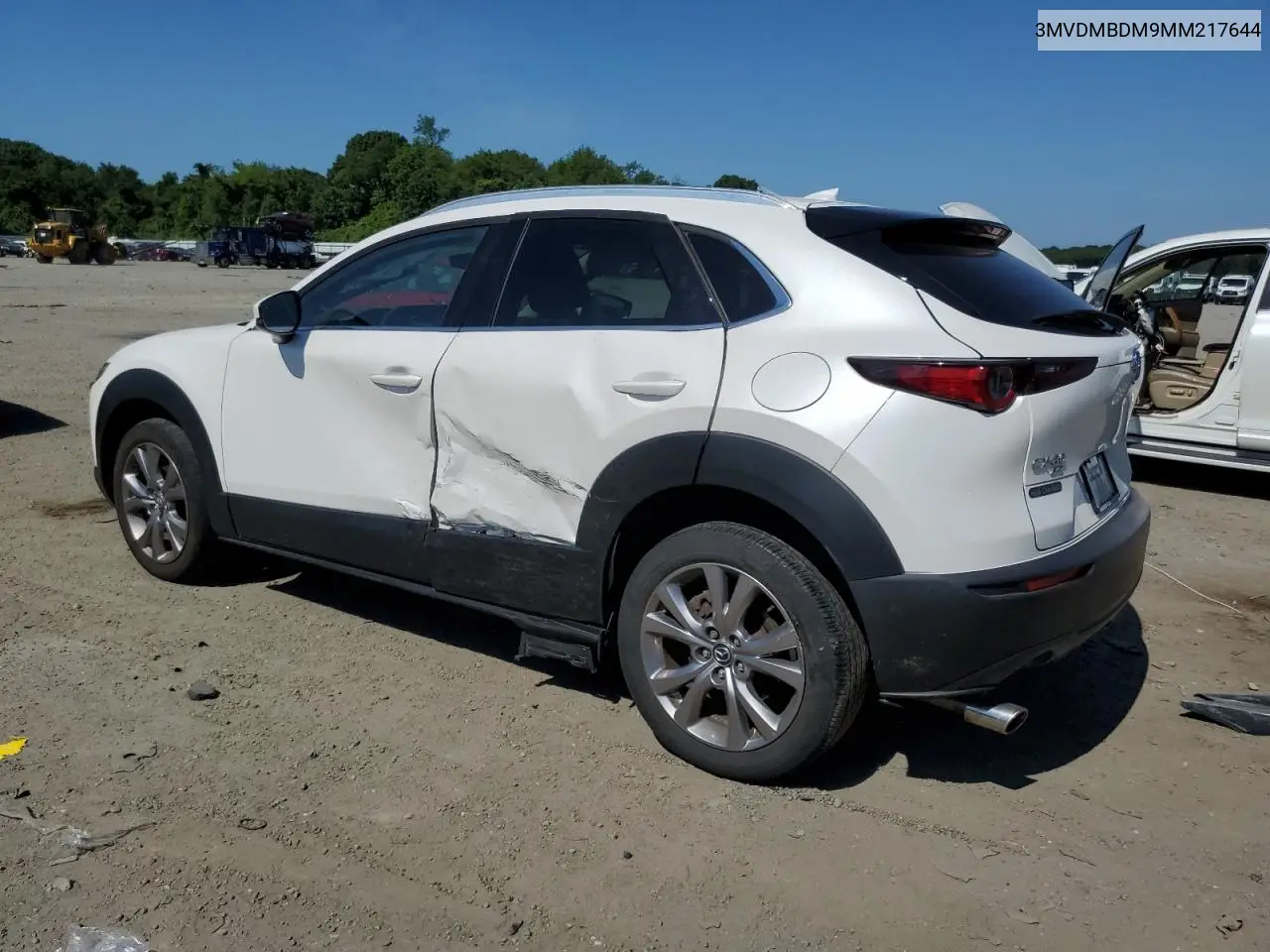 2021 Mazda Cx-30 Premium VIN: 3MVDMBDM9MM217644 Lot: 62267275