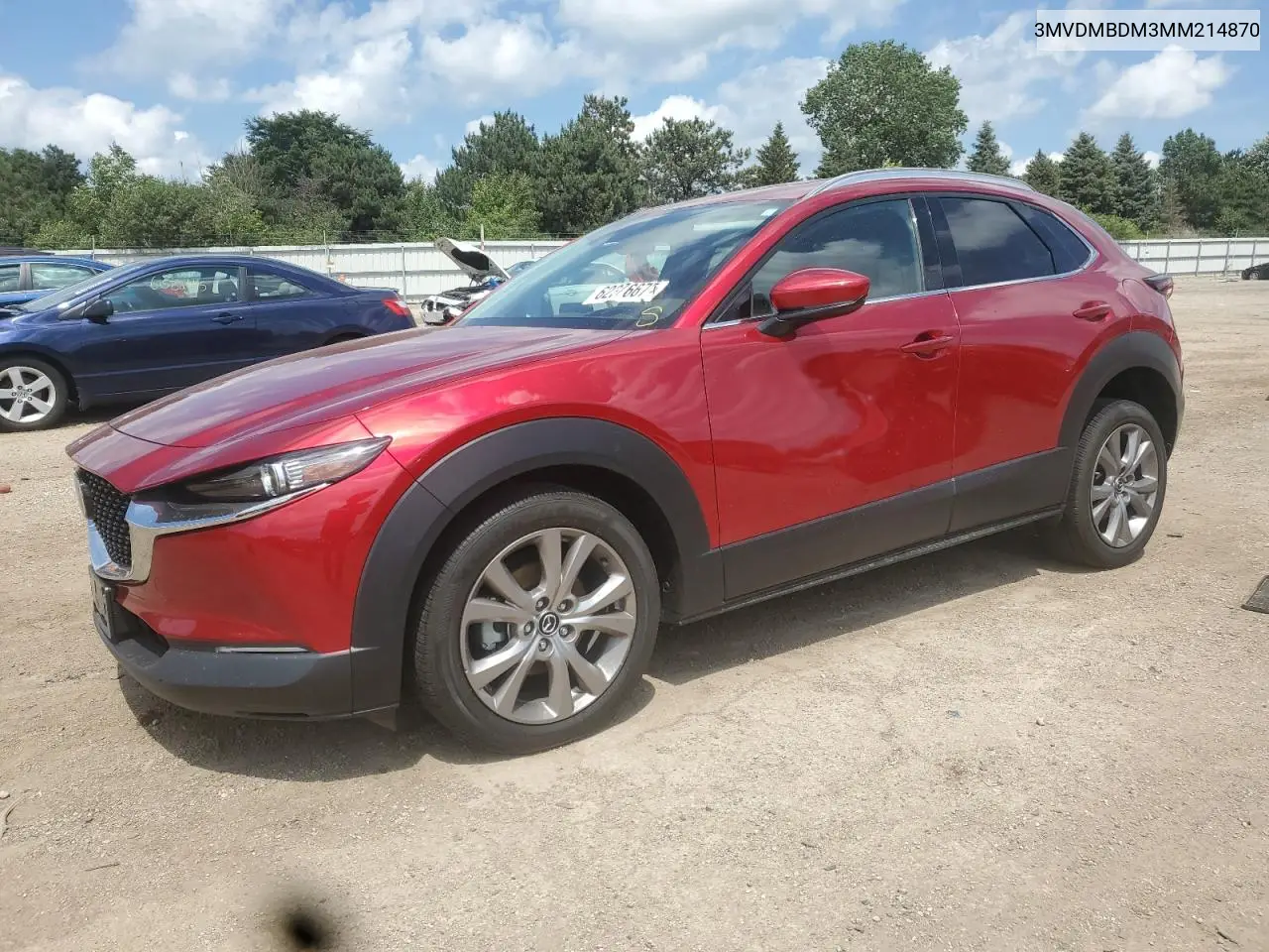 2021 Mazda Cx-30 Premium VIN: 3MVDMBDM3MM214870 Lot: 62376675