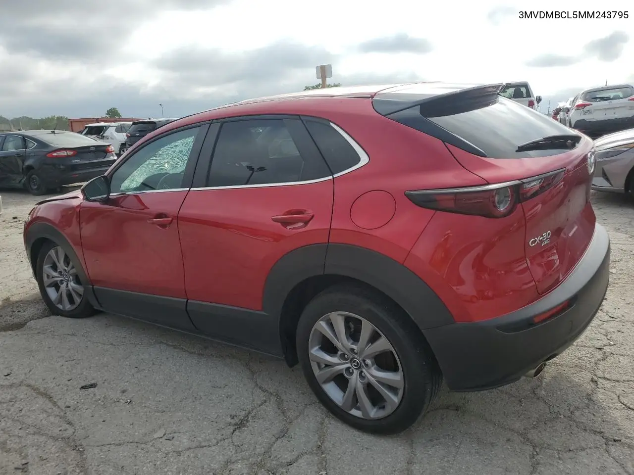 2021 Mazda Cx-30 Preferred VIN: 3MVDMBCL5MM243795 Lot: 62688055