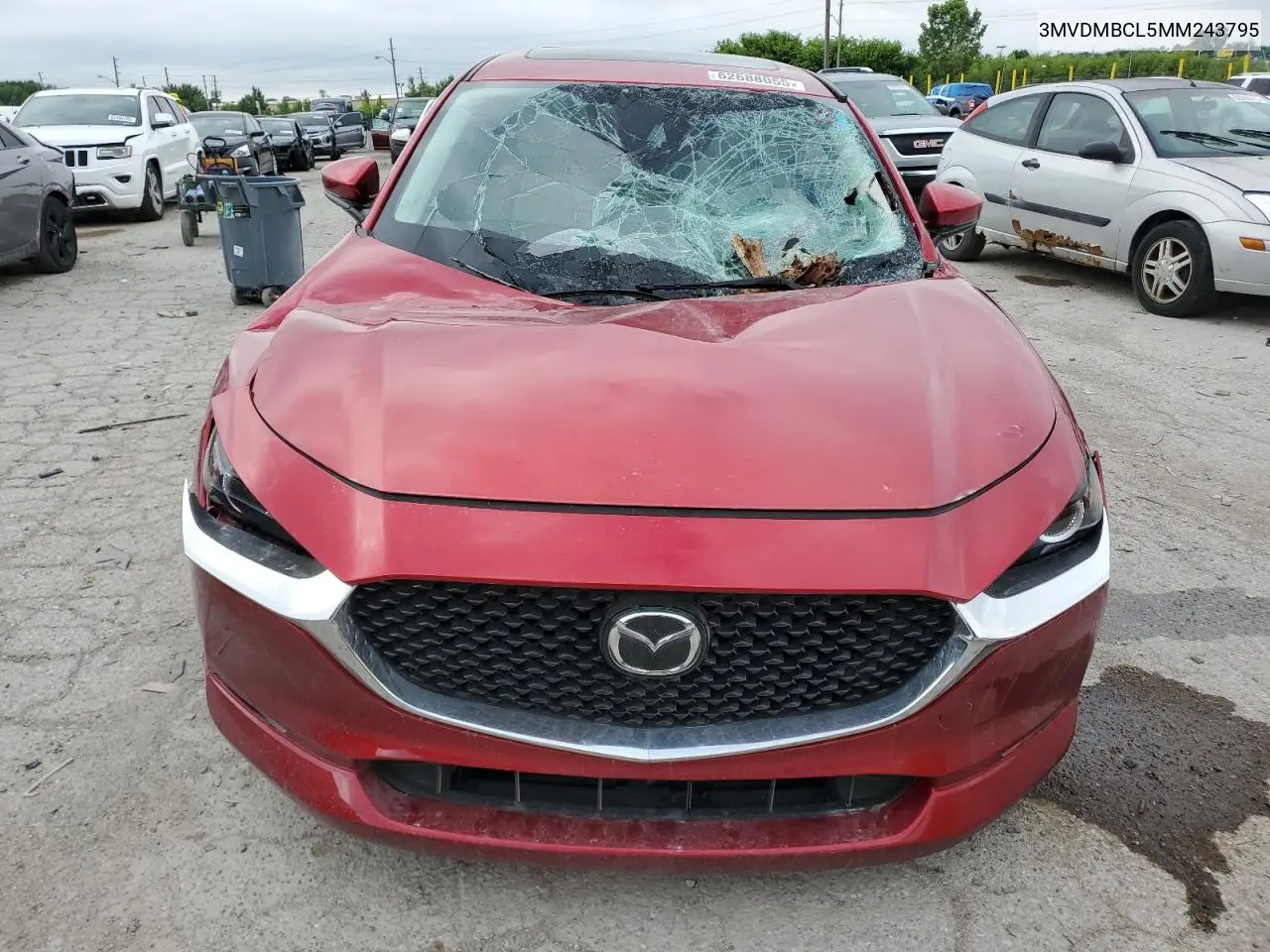 2021 Mazda Cx-30 Preferred VIN: 3MVDMBCL5MM243795 Lot: 62688055