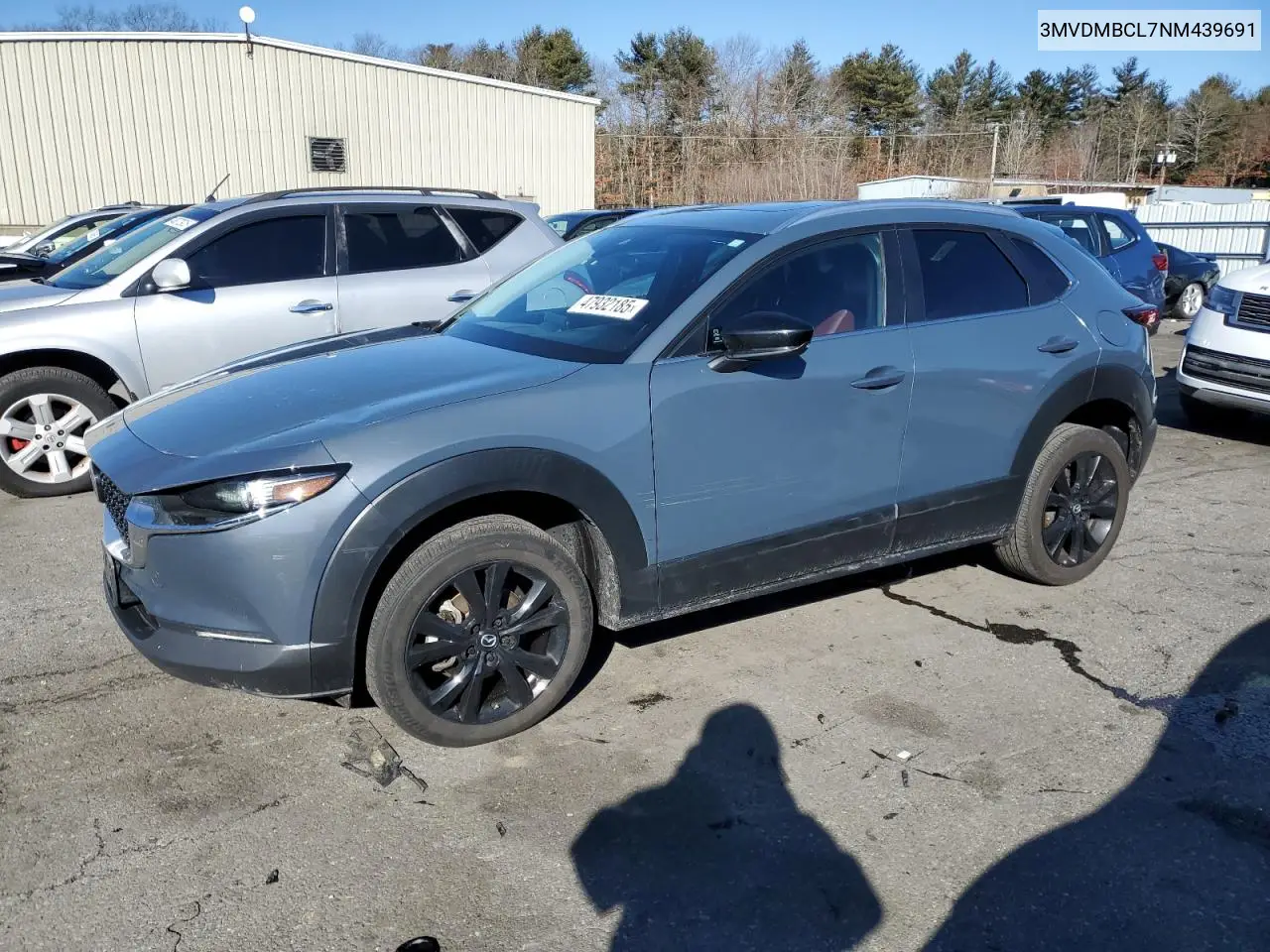 2022 Mazda Cx-30 Preferred VIN: 3MVDMBCL7NM439691 Lot: 47932185