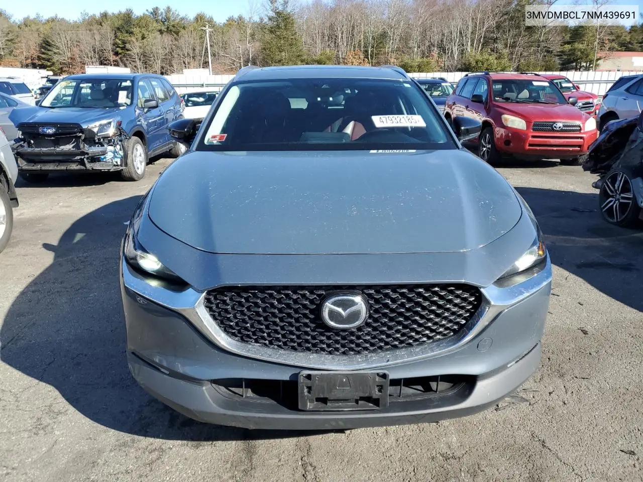 2022 Mazda Cx-30 Preferred VIN: 3MVDMBCL7NM439691 Lot: 47932185