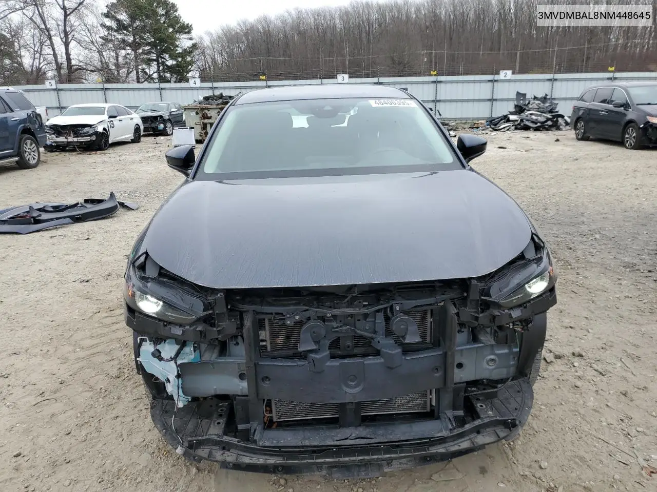 2022 Mazda Cx-30 VIN: 3MVDMBAL8NM448645 Lot: 48400395