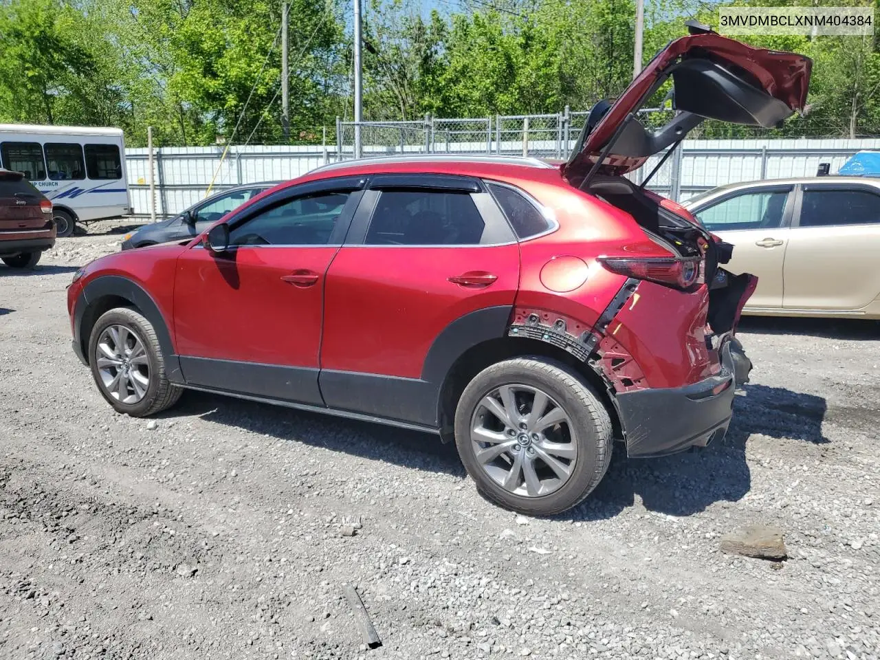 2022 Mazda Cx-30 Preferred VIN: 3MVDMBCLXNM404384 Lot: 56160065