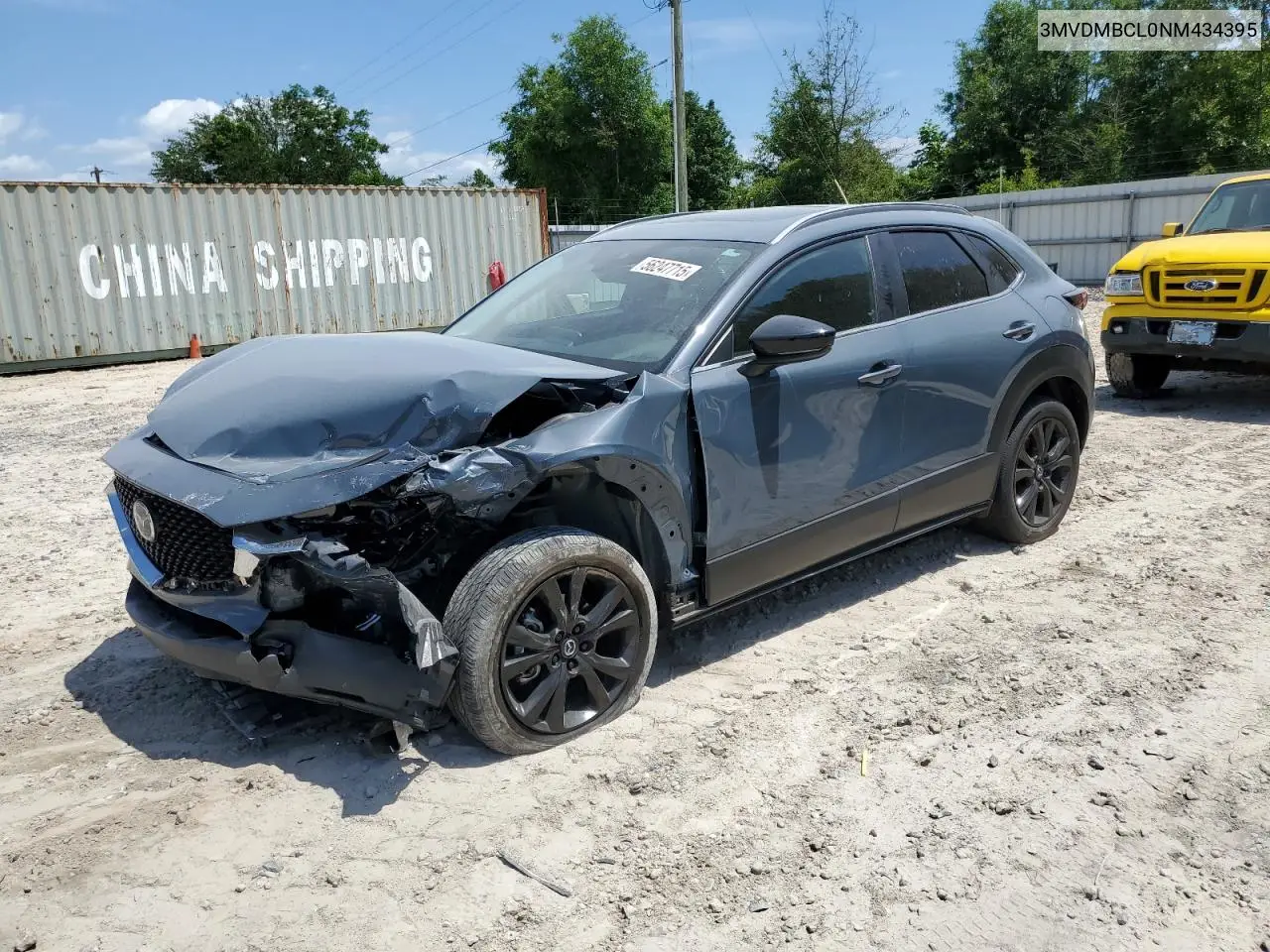2022 Mazda Cx-30 Preferred VIN: 3MVDMBCL0NM434395 Lot: 56247715