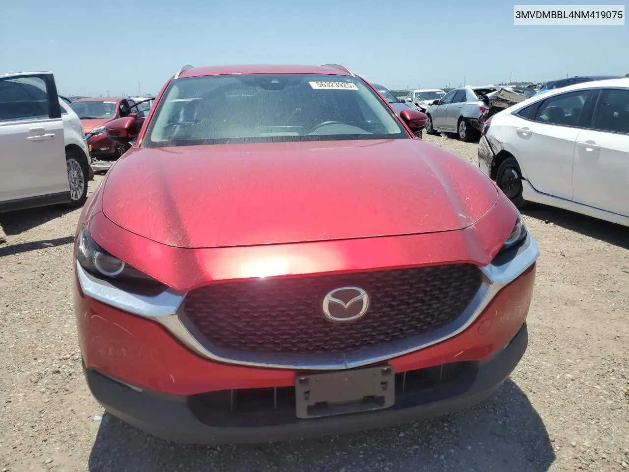 2022 Mazda Cx-30 Select VIN: 3MVDMBBL4NM419075 Lot: 56323925