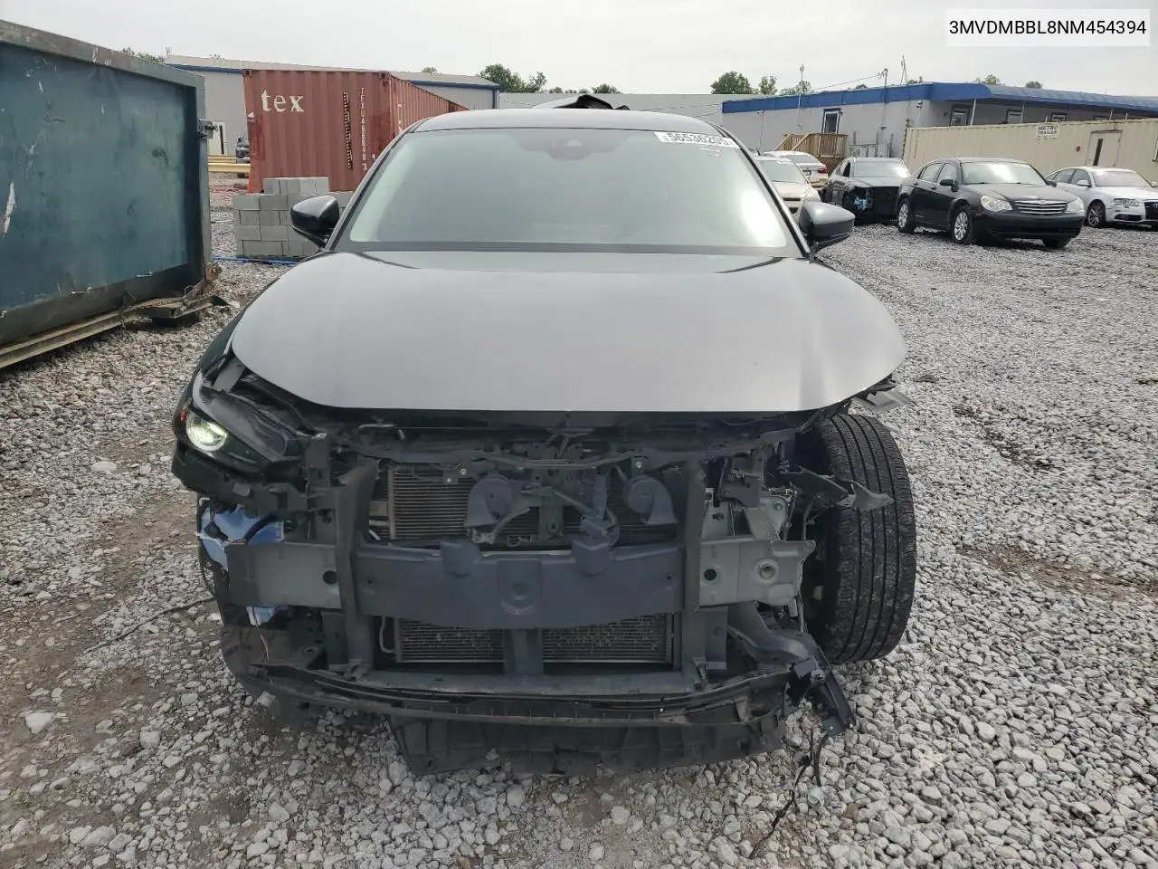 2022 Mazda Cx-30 Select VIN: 3MVDMBBL8NM454394 Lot: 56536205