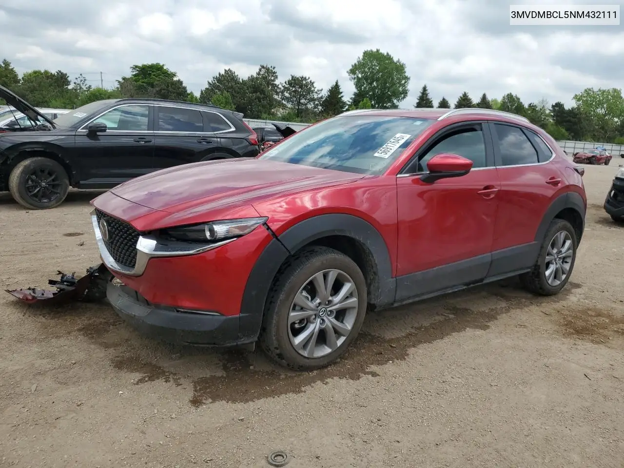 2022 Mazda Cx-30 Preferred VIN: 3MVDMBCL5NM432111 Lot: 56917645