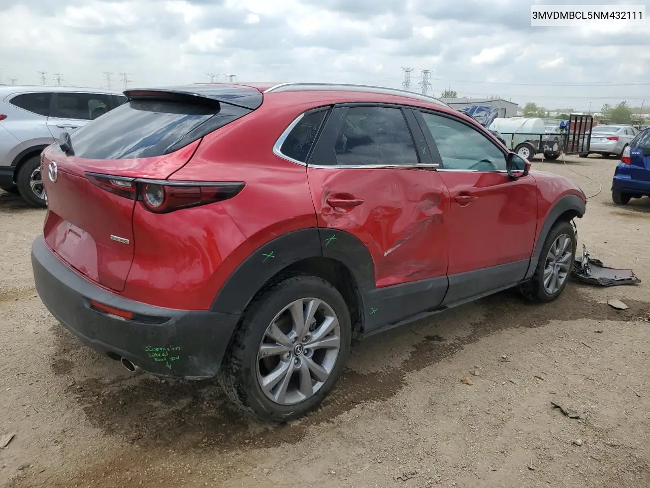 2022 Mazda Cx-30 Preferred VIN: 3MVDMBCL5NM432111 Lot: 56917645