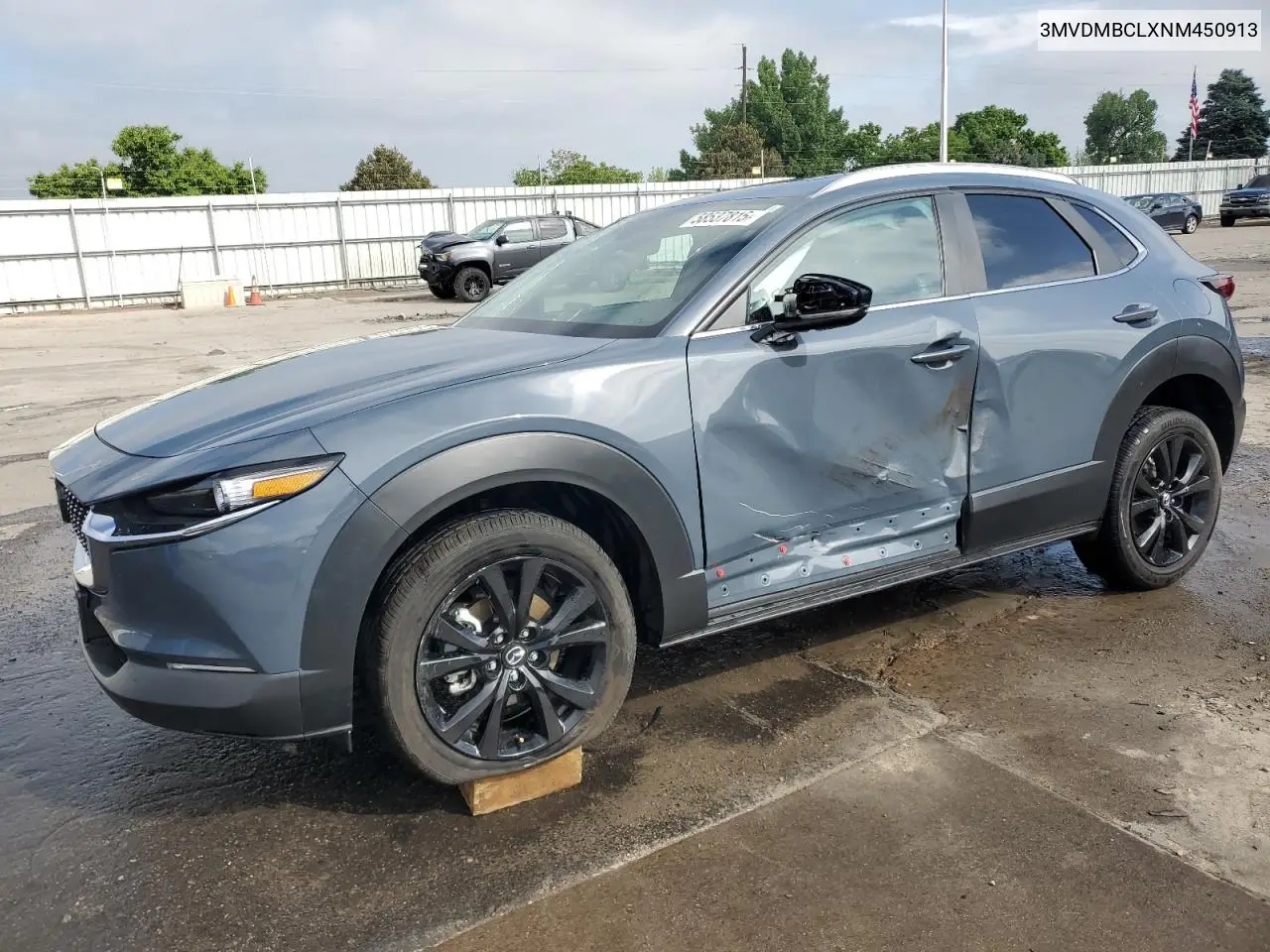 2022 Mazda Cx-30 Preferred VIN: 3MVDMBCLXNM450913 Lot: 58537815