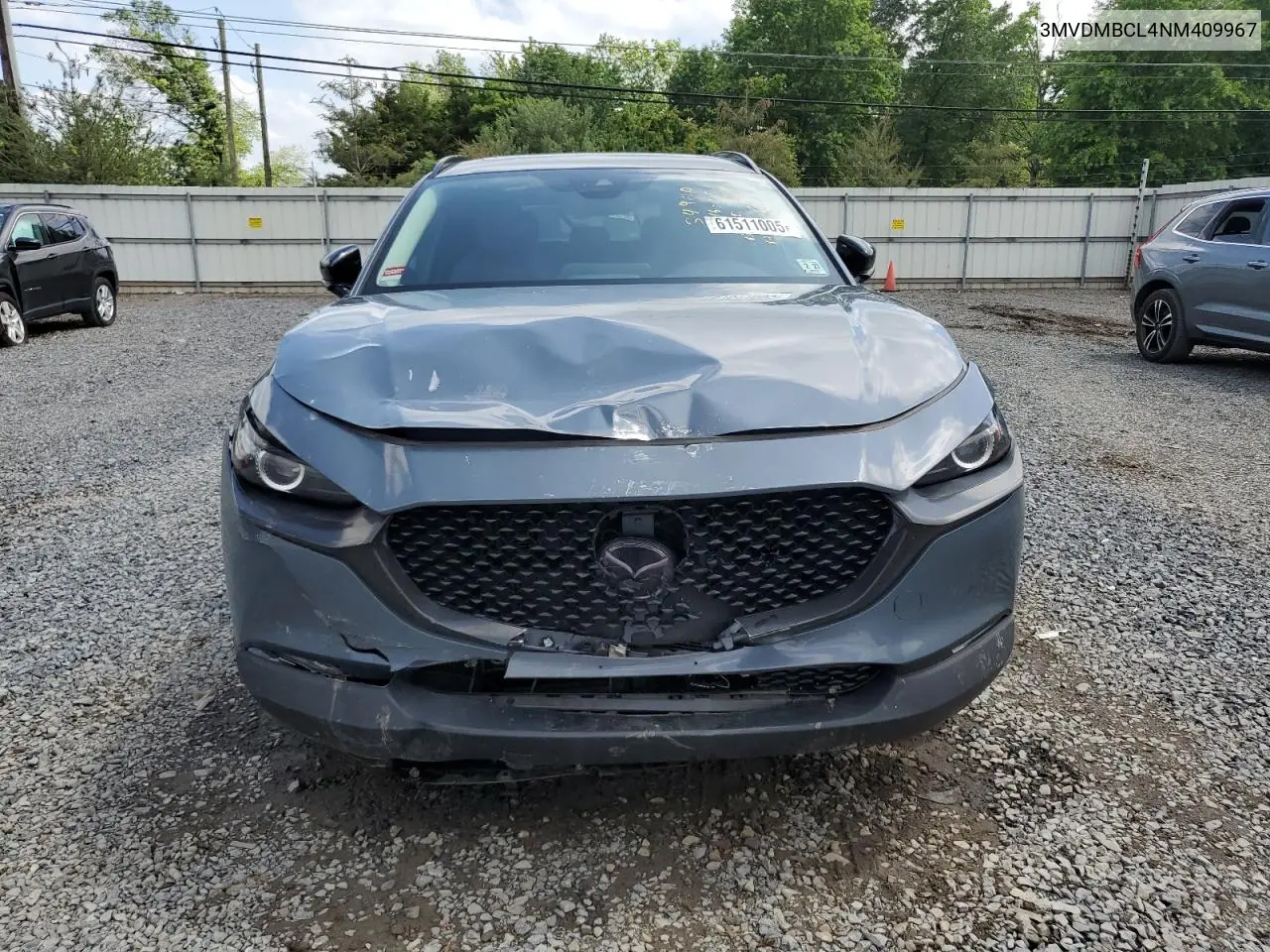 2022 Mazda Cx-30 Preferred VIN: 3MVDMBCL4NM409967 Lot: 61511005