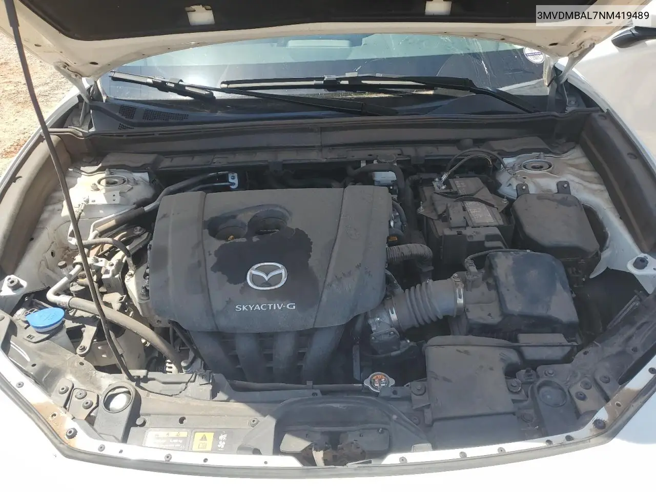 2022 Mazda Cx-30 VIN: 3MVDMBAL7NM419489 Lot: 61740075