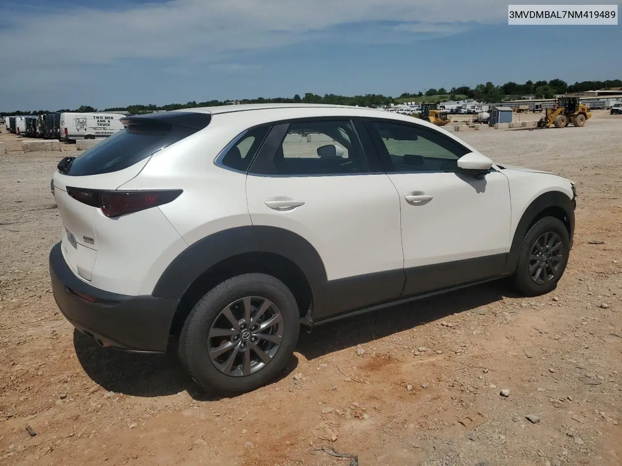 2022 Mazda Cx-30 VIN: 3MVDMBAL7NM419489 Lot: 61740075