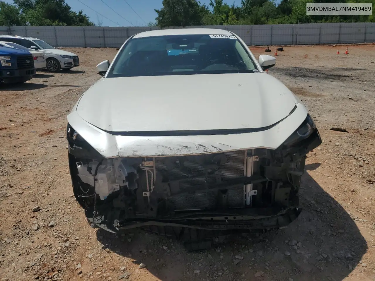 2022 Mazda Cx-30 VIN: 3MVDMBAL7NM419489 Lot: 61740075