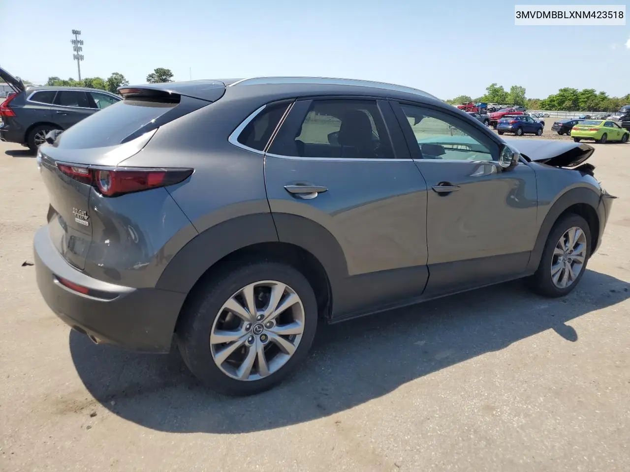 2022 Mazda Cx-30 Select VIN: 3MVDMBBLXNM423518 Lot: 62090775