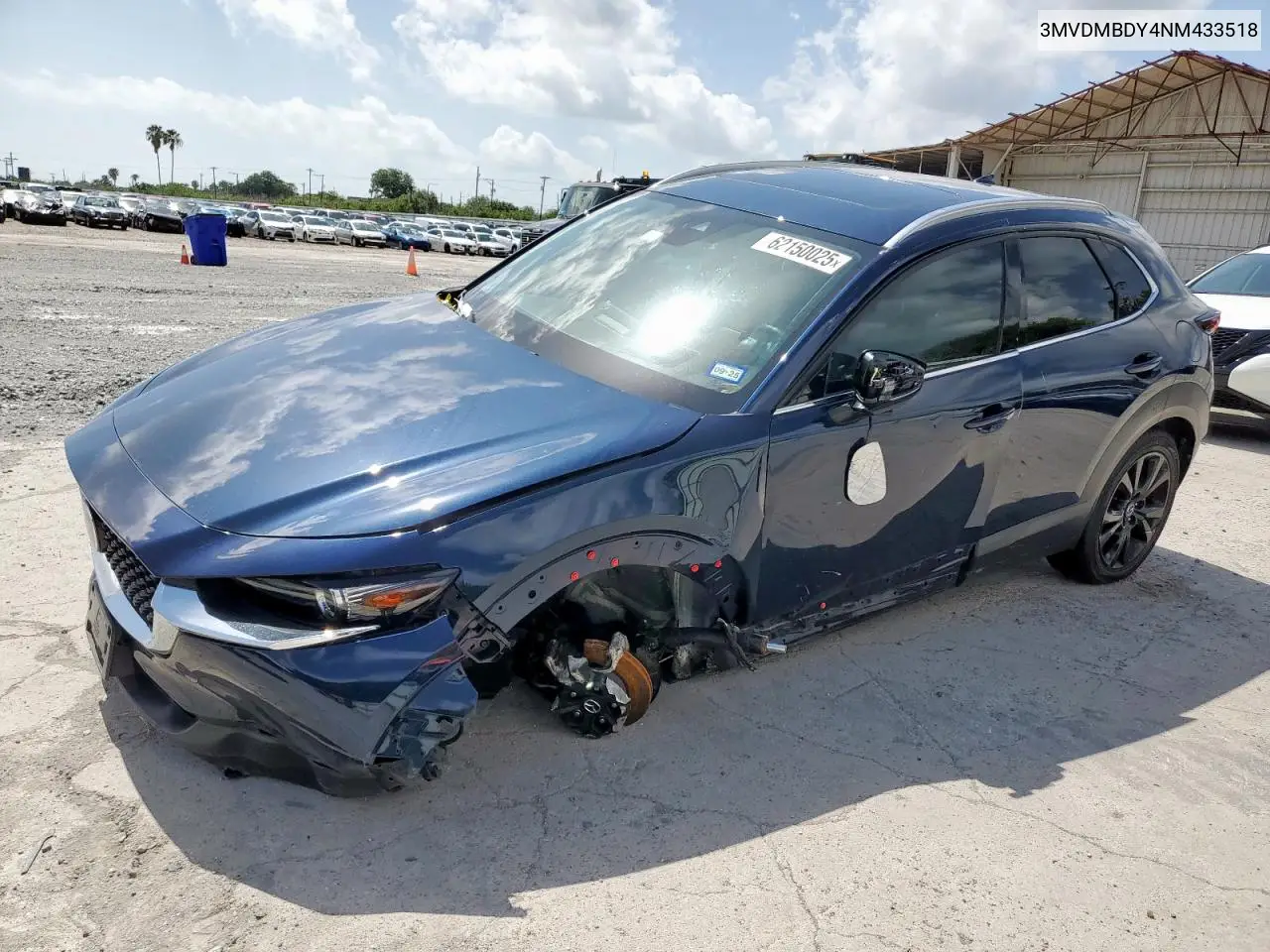 2022 Mazda Cx-30 Premium VIN: 3MVDMBDY4NM433518 Lot: 62150025